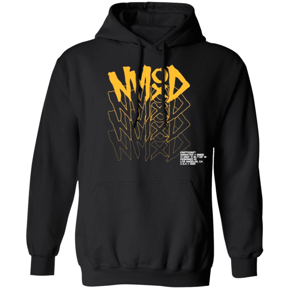NM8D CASCADE TEE Shirt Black Hoodie Sweatshirt - Teechipus