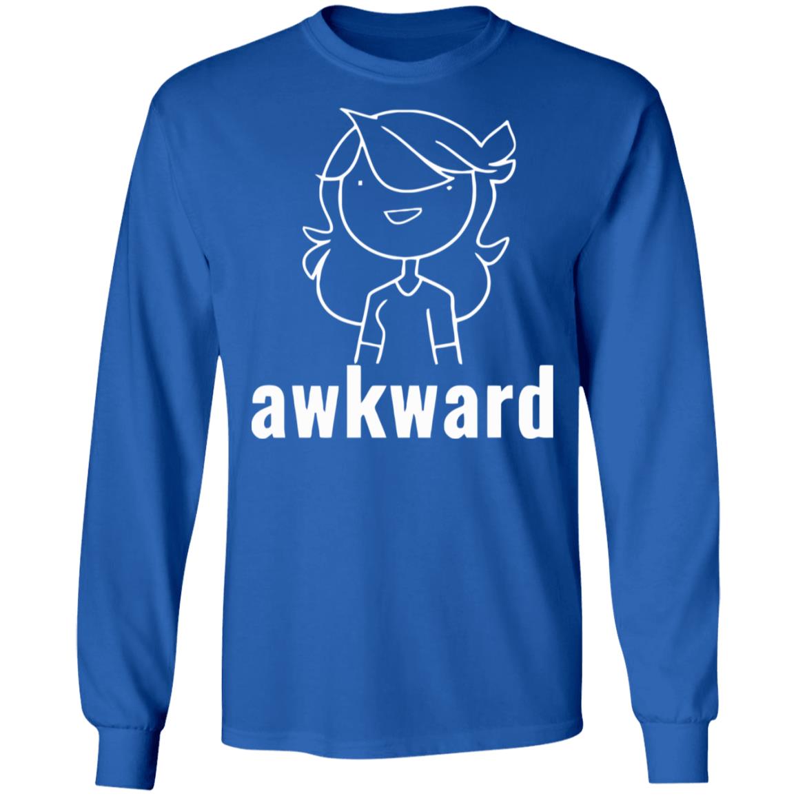 Awkward Hoodie Black Hoodie Sweatshirt - Teechipus