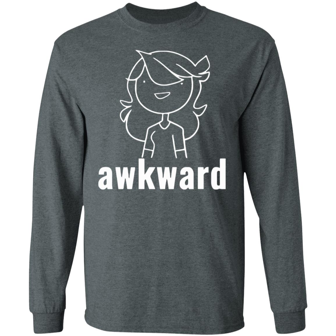 Awkward Hoodie Black Hoodie Sweatshirt - Teechipus