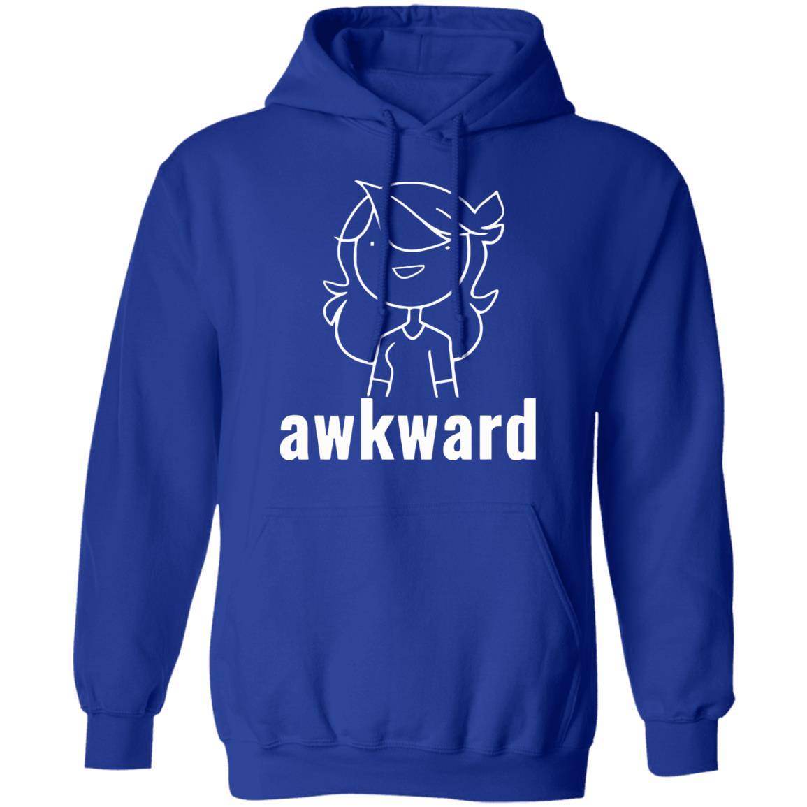 Awkward Hoodie Black Hoodie Sweatshirt - Teechipus