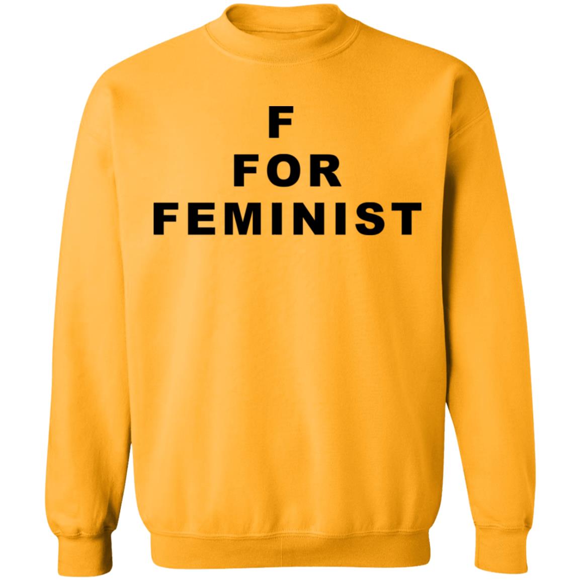 f for feminist t shirt White Hoodie Sweatshirt - Teechipus