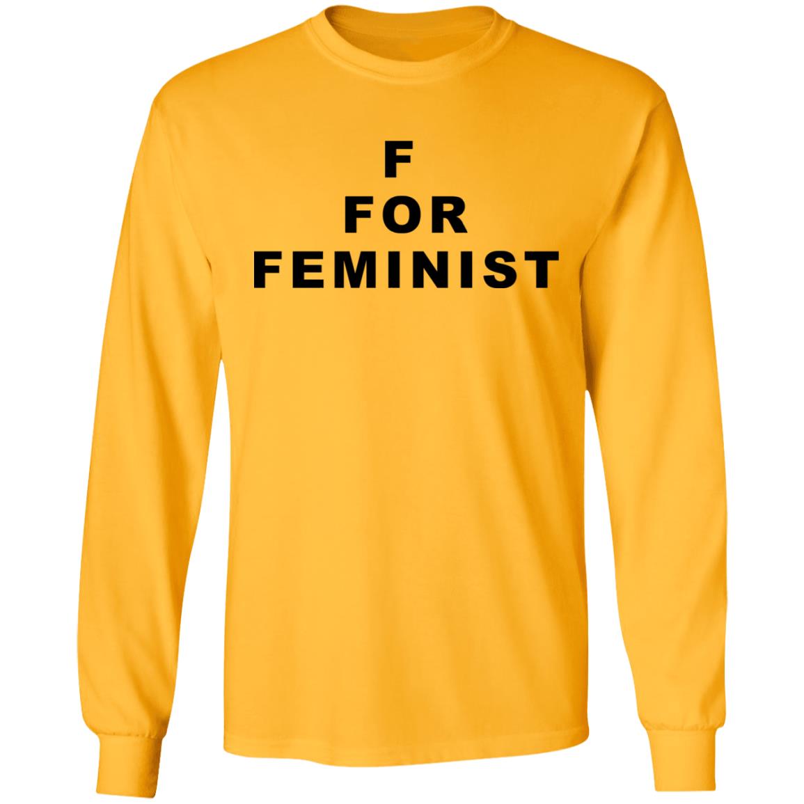 f for feminist t shirt White Hoodie Sweatshirt - Teechipus