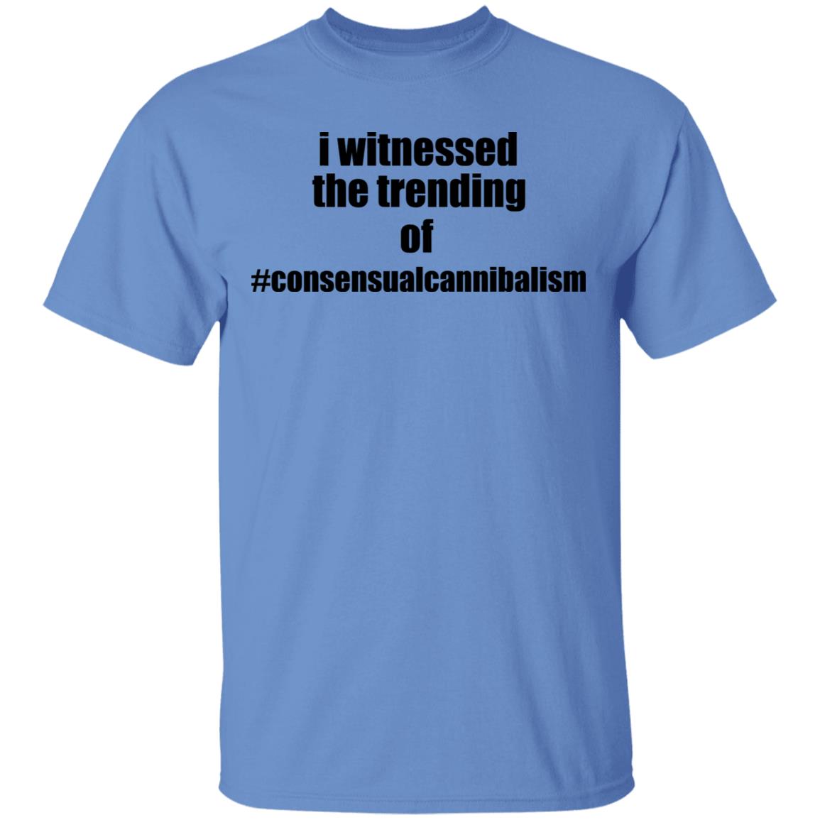 i witnessed the trending t shirt White Hoodie Sweatshirt - Teechipus