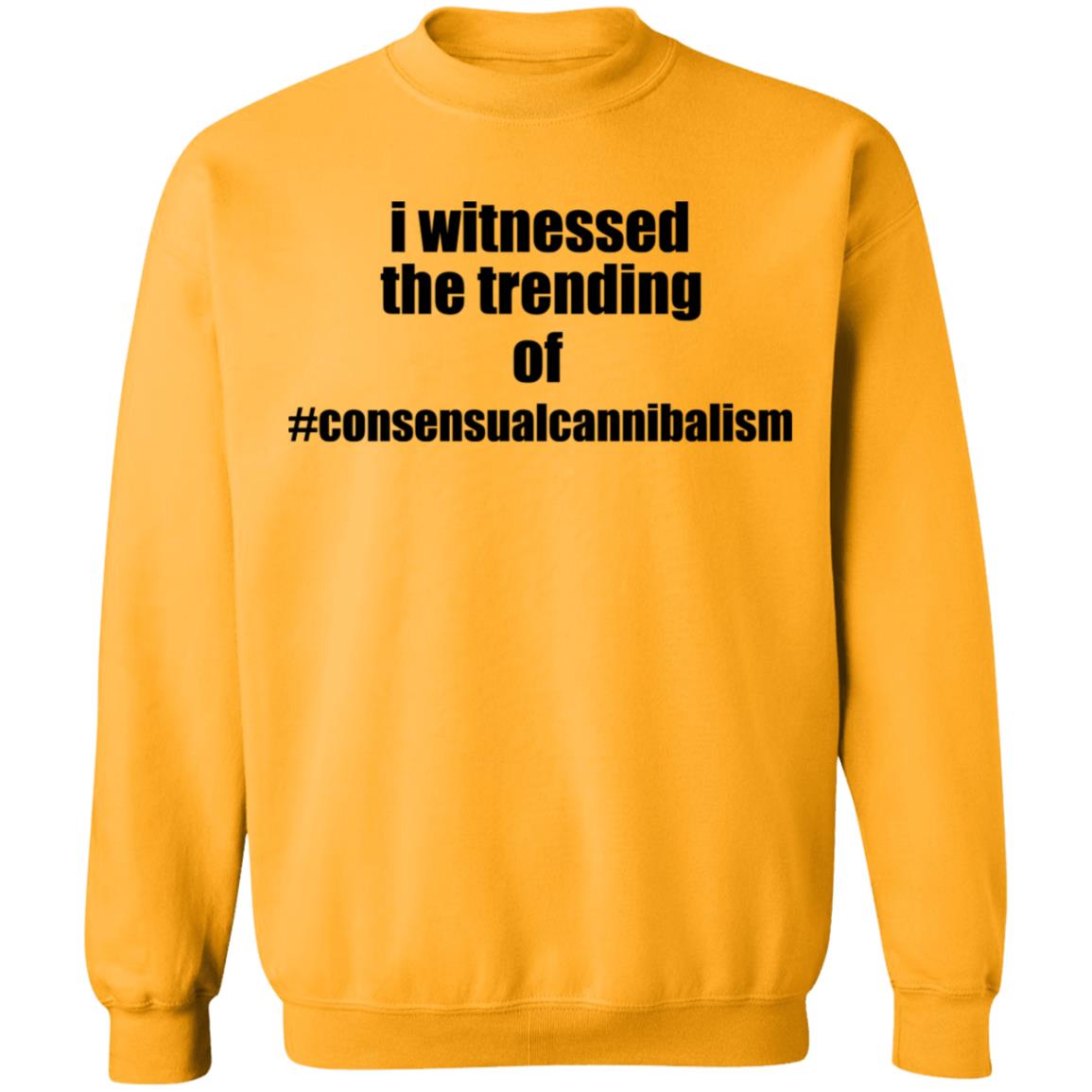 i witnessed the trending t shirt White Hoodie Sweatshirt - Teechipus