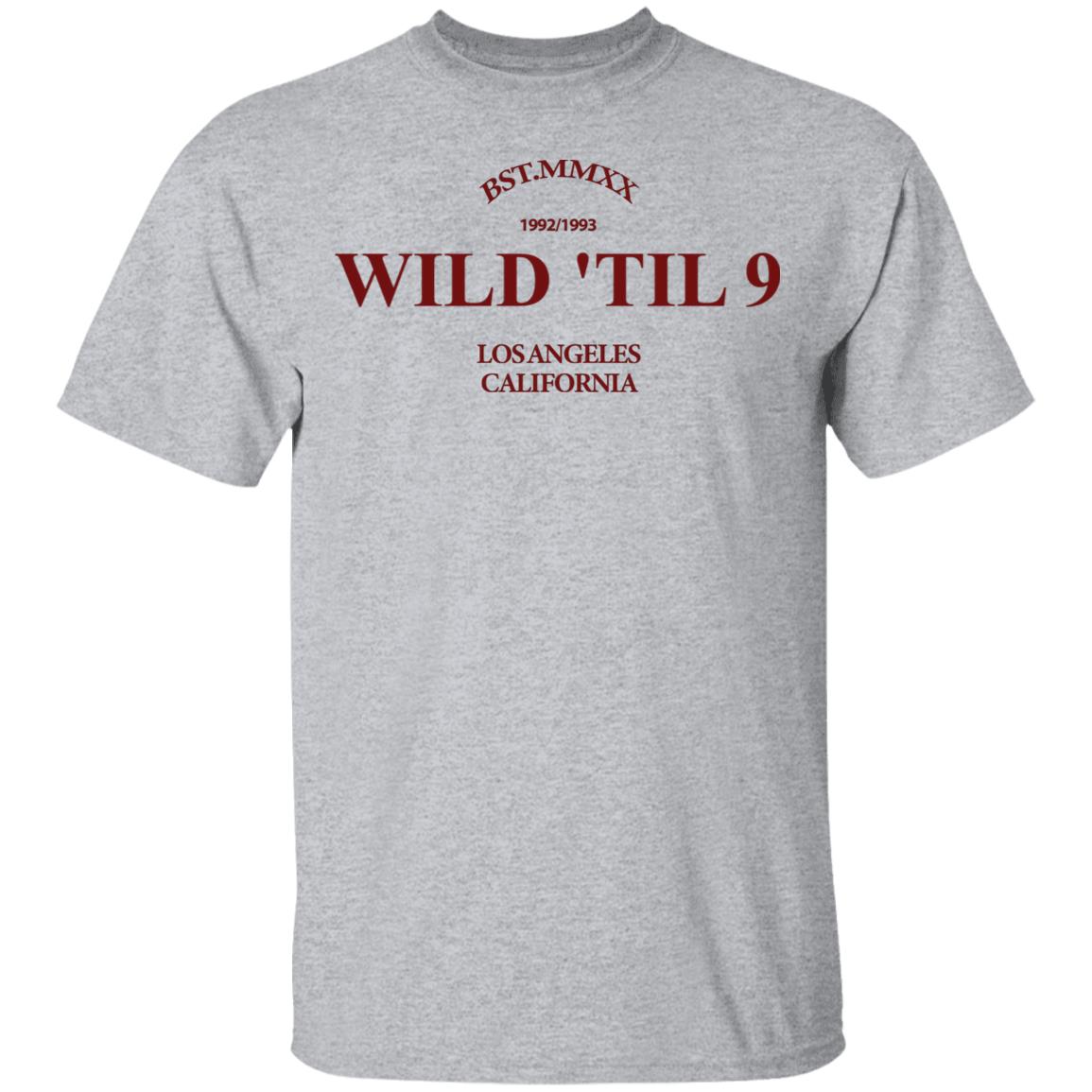 Wild Til 9 Merch Hoodie White Hoodie Sweatshirt - Teechipus