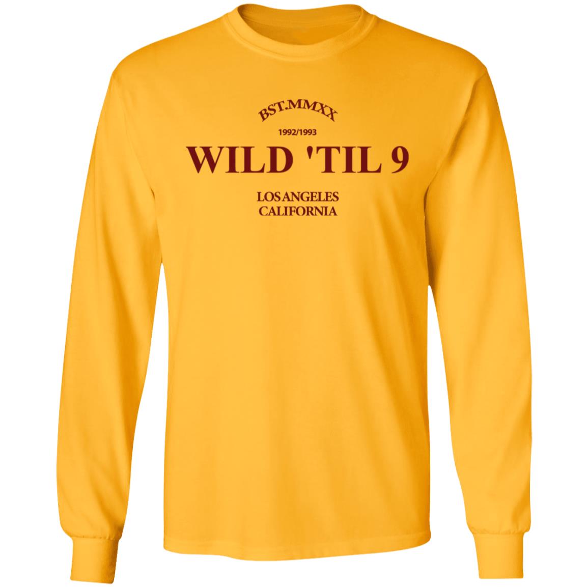 Wild Til 9 Merch Hoodie White Hoodie Sweatshirt - Teechipus