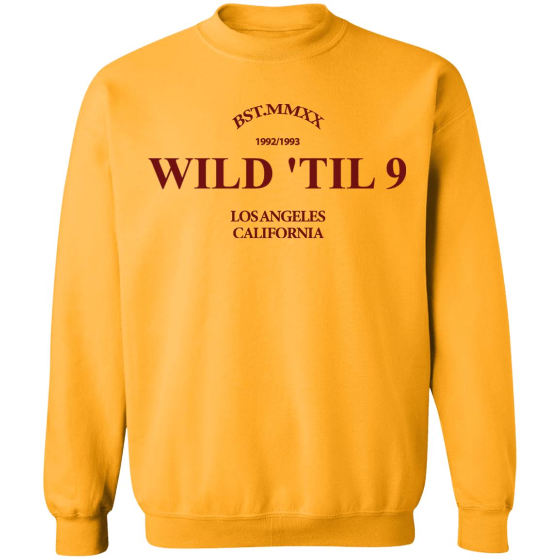 Wild Til 9 Merch Hoodie White Hoodie Sweatshirt - Teechipus
