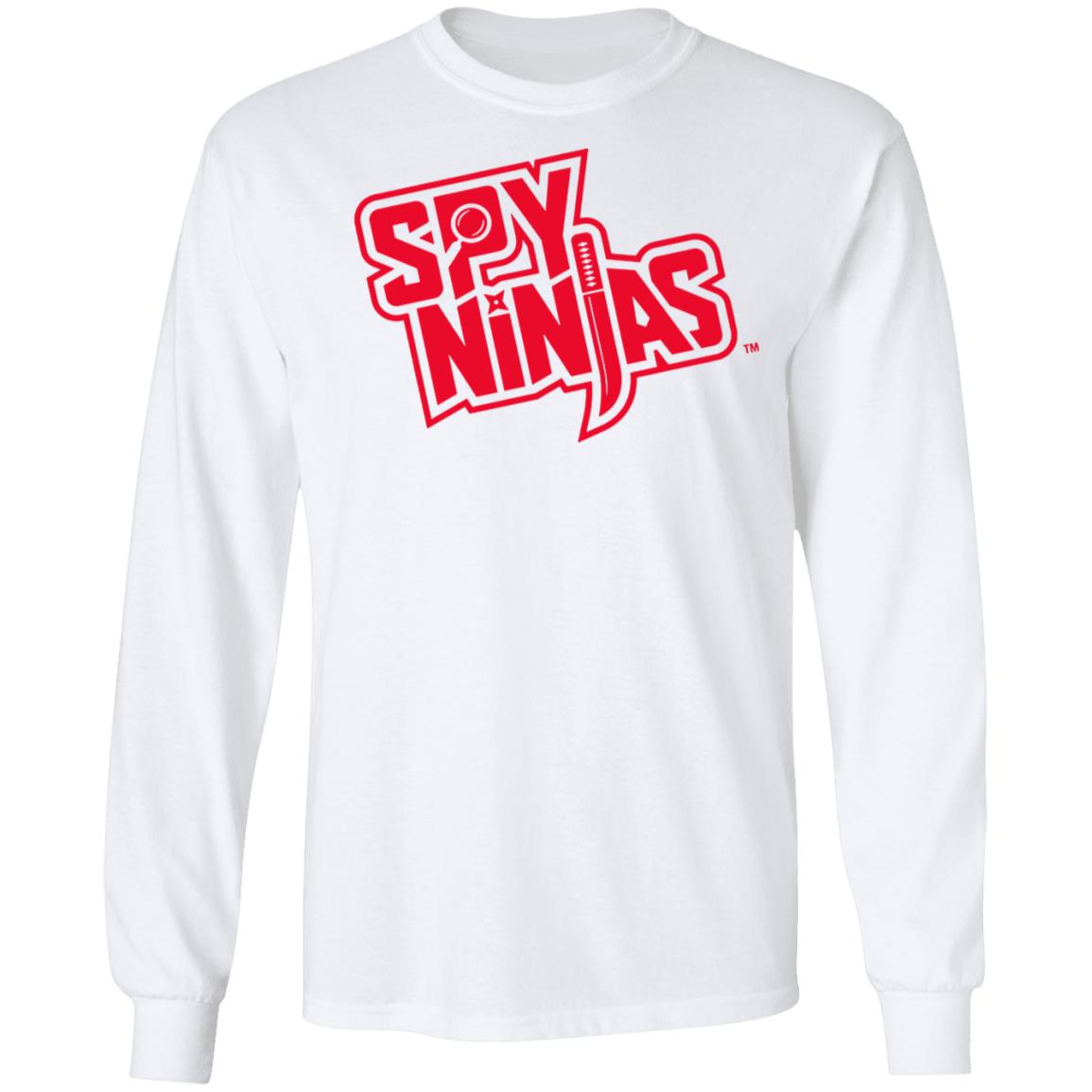Spy Ninjas Youth Short Sleeve T-Shirt White Hoodie Sweatshirt - Teechipus