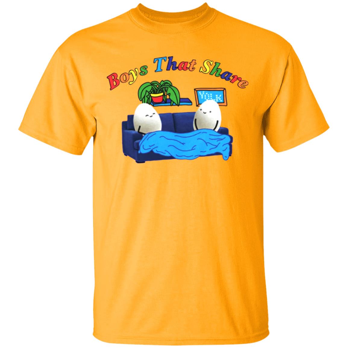 BOYS THAT SHARE TEE shirt White Hoodie Sweatshirt - Teechipus