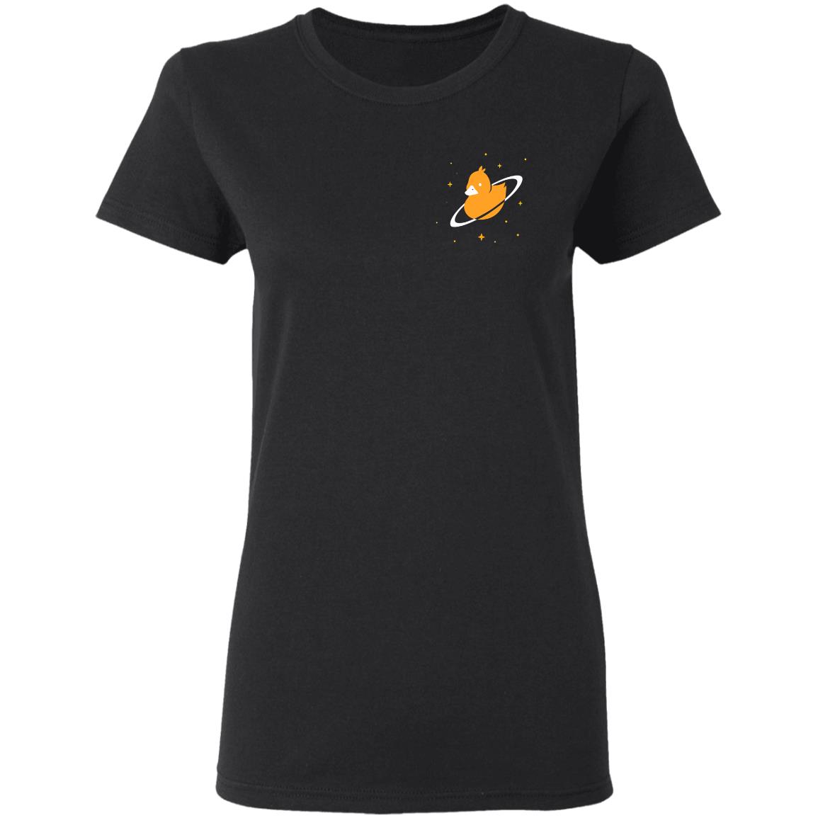 Duck Planet Black Hoodie Marble Hoodie Duck Planet Merch - Teechipus