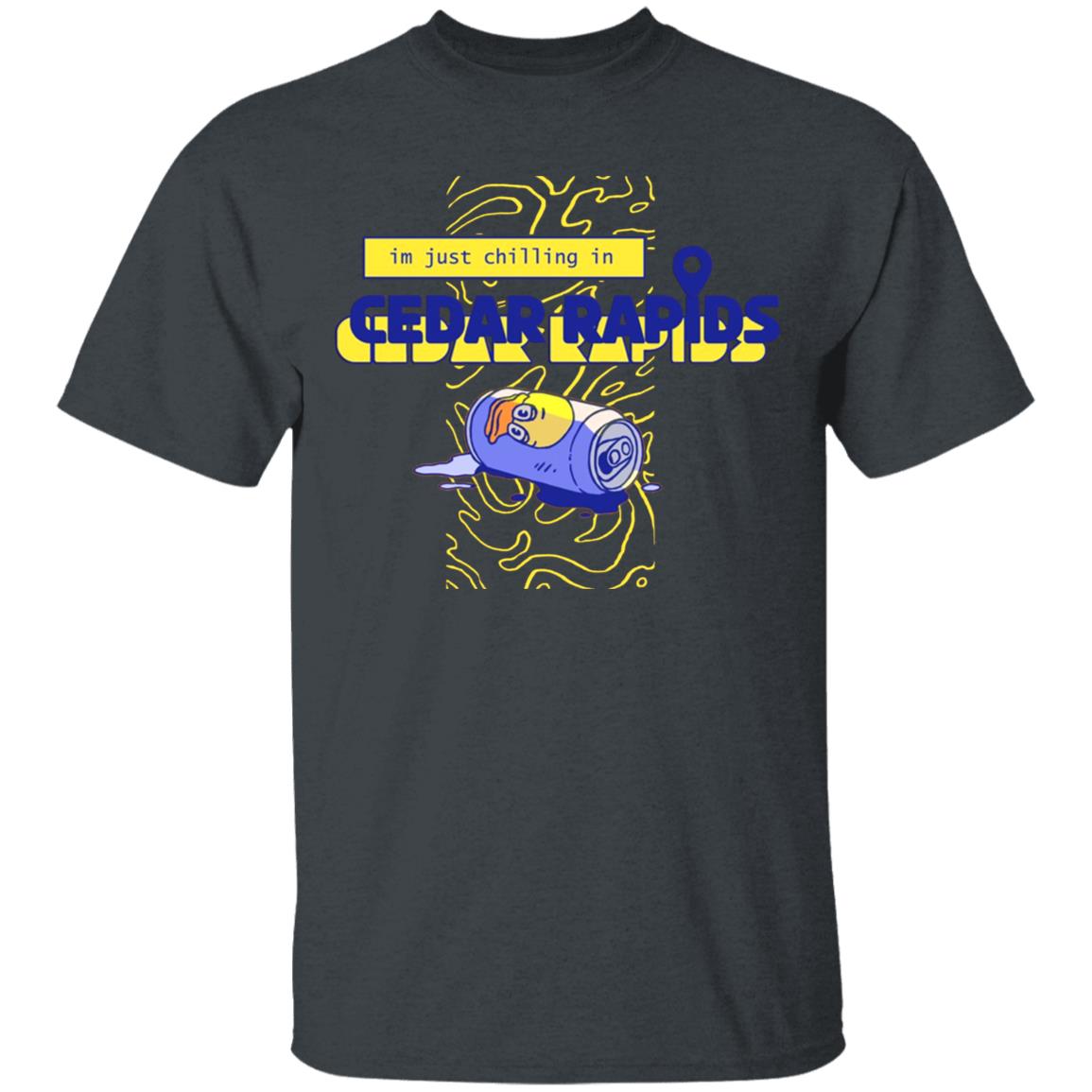 CEDAR RAPIDS T-SHIRT Apparel Duck Planet Merch - Teechipus