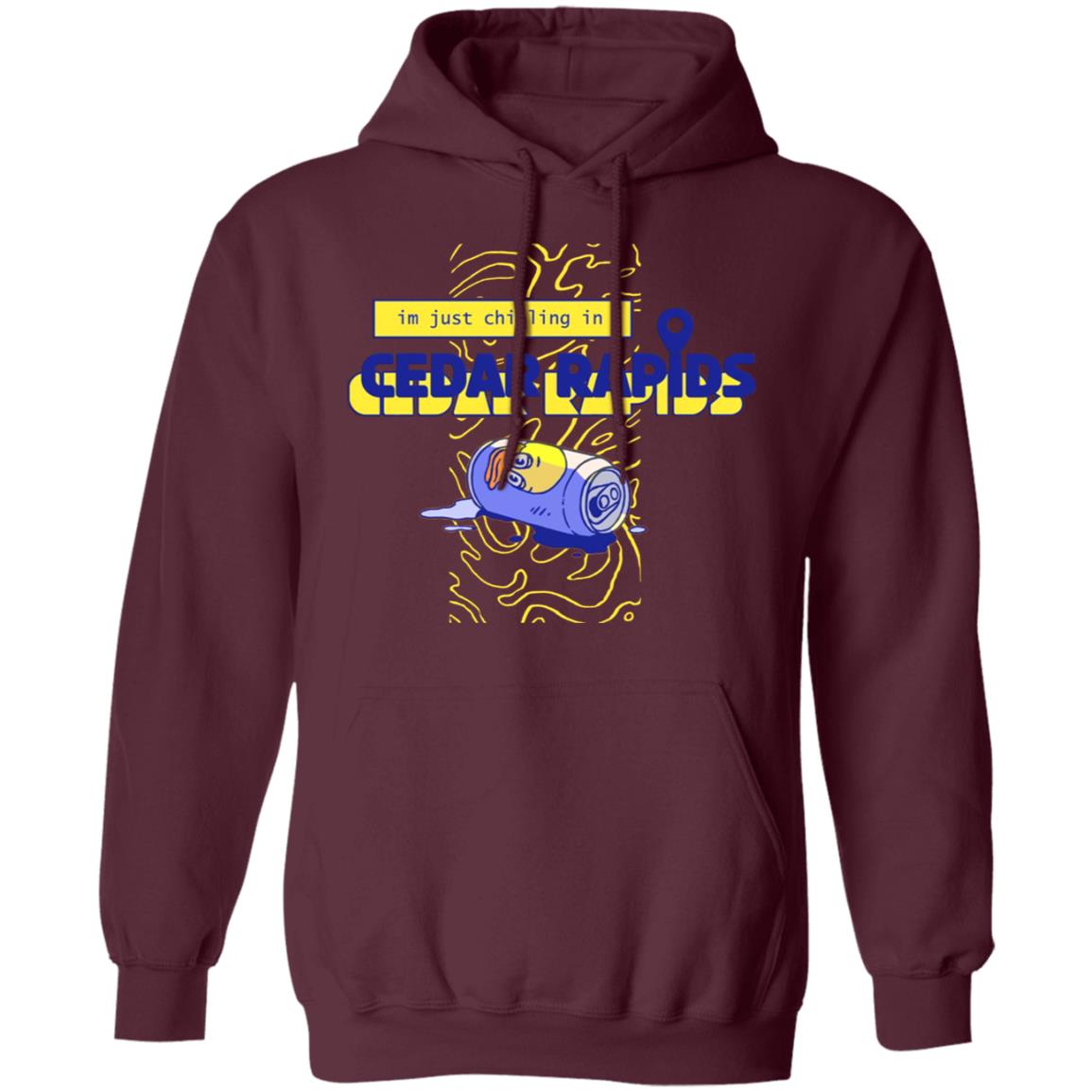 CEDAR RAPIDS T-SHIRT Apparel Duck Planet Merch - Teechipus