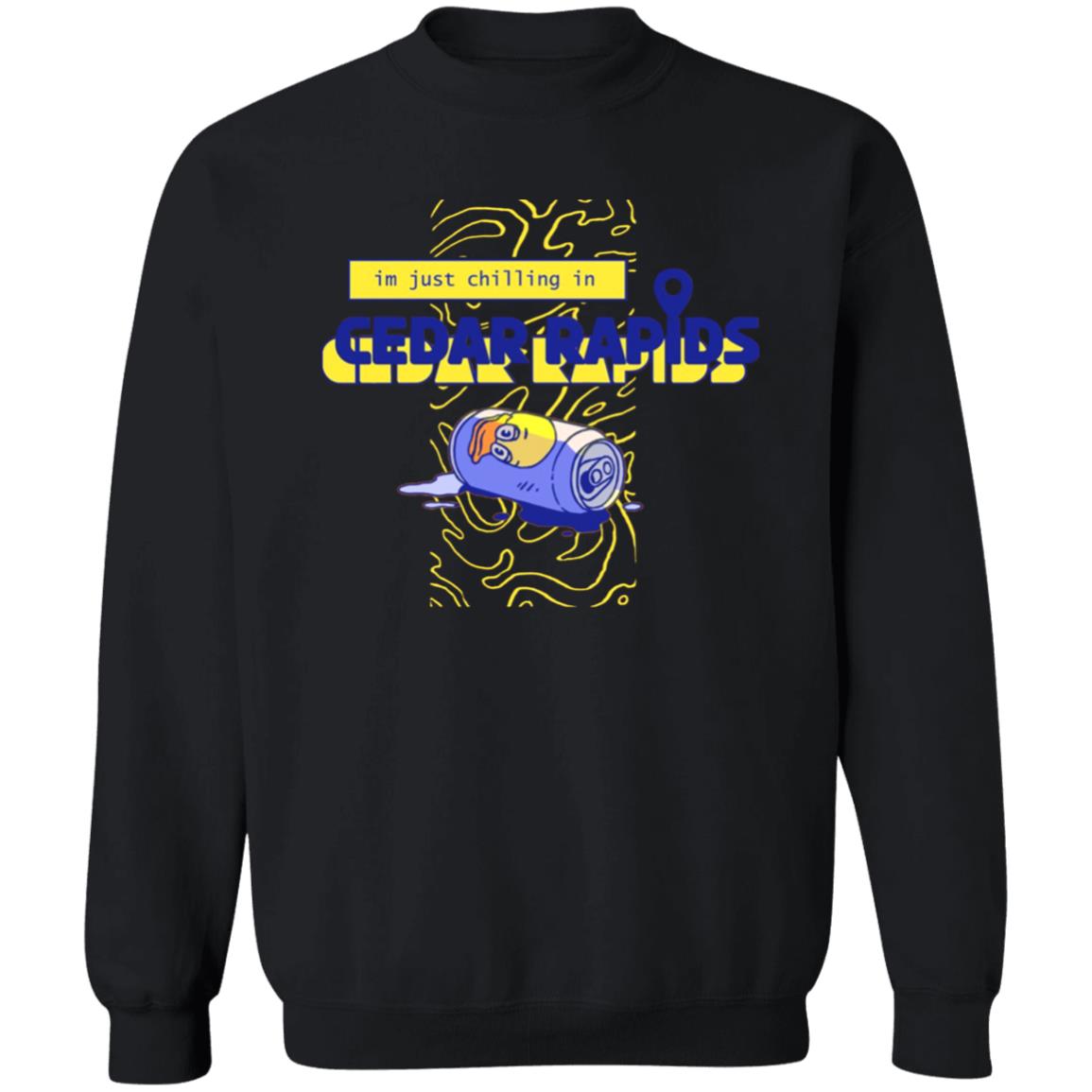 CEDAR RAPIDS T-SHIRT Apparel Duck Planet Merch - Teechipus