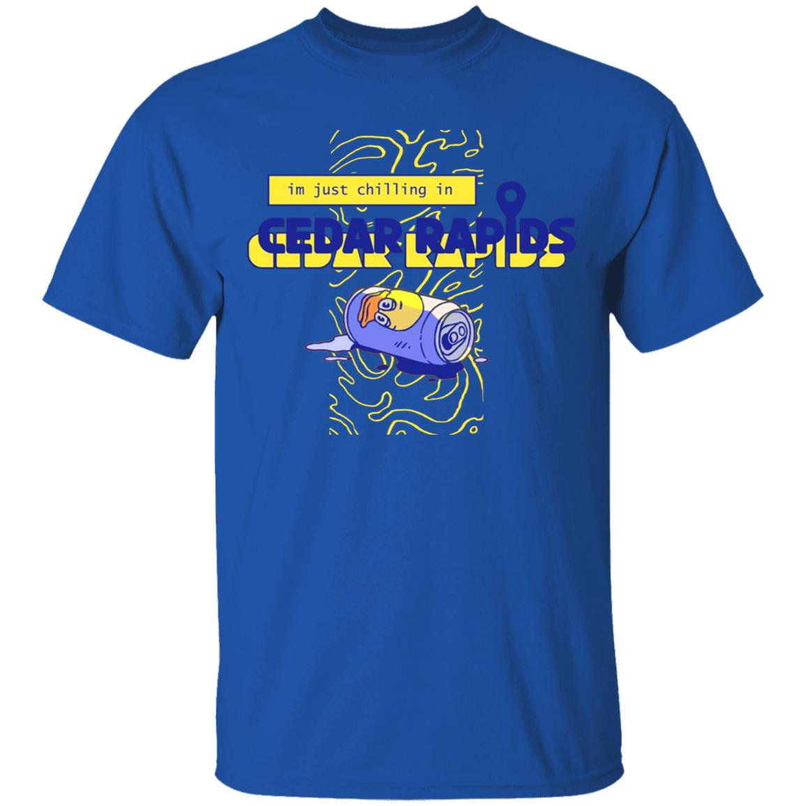 CEDAR RAPIDS T-SHIRT Apparel Duck Planet Merch - Teechipus