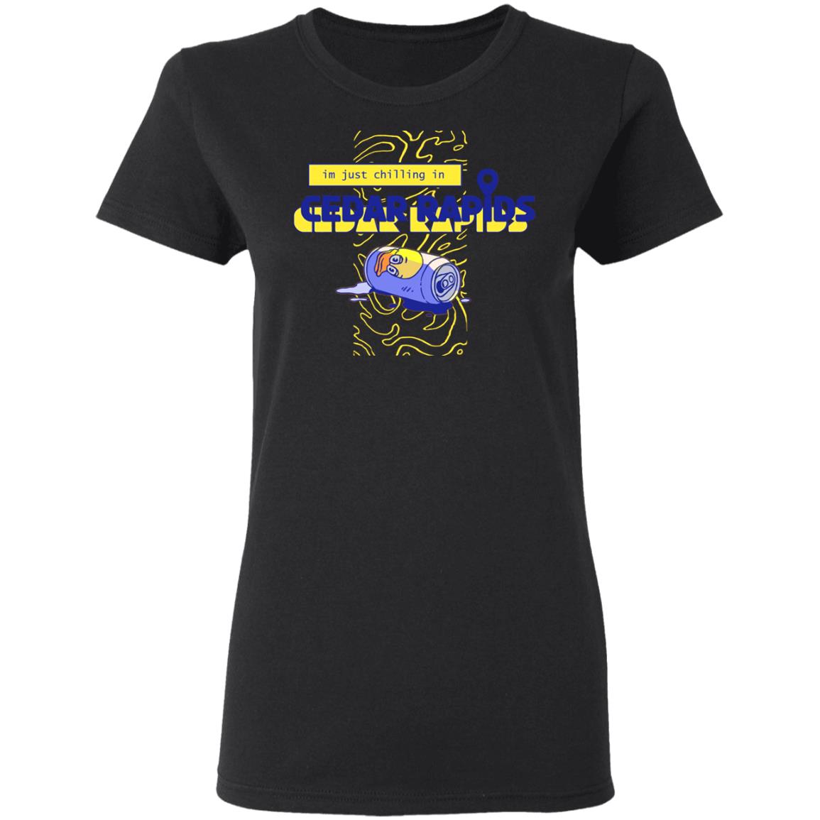 CEDAR RAPIDS T-SHIRT Apparel Duck Planet Merch - Teechipus