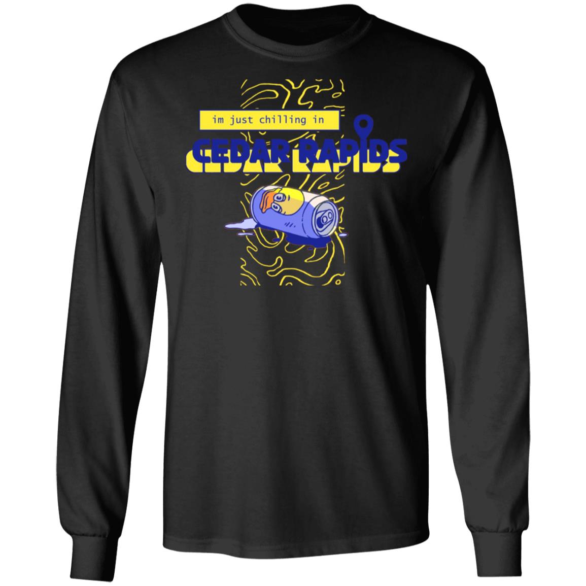 CEDAR RAPIDS T-SHIRT Apparel Duck Planet Merch - Teechipus