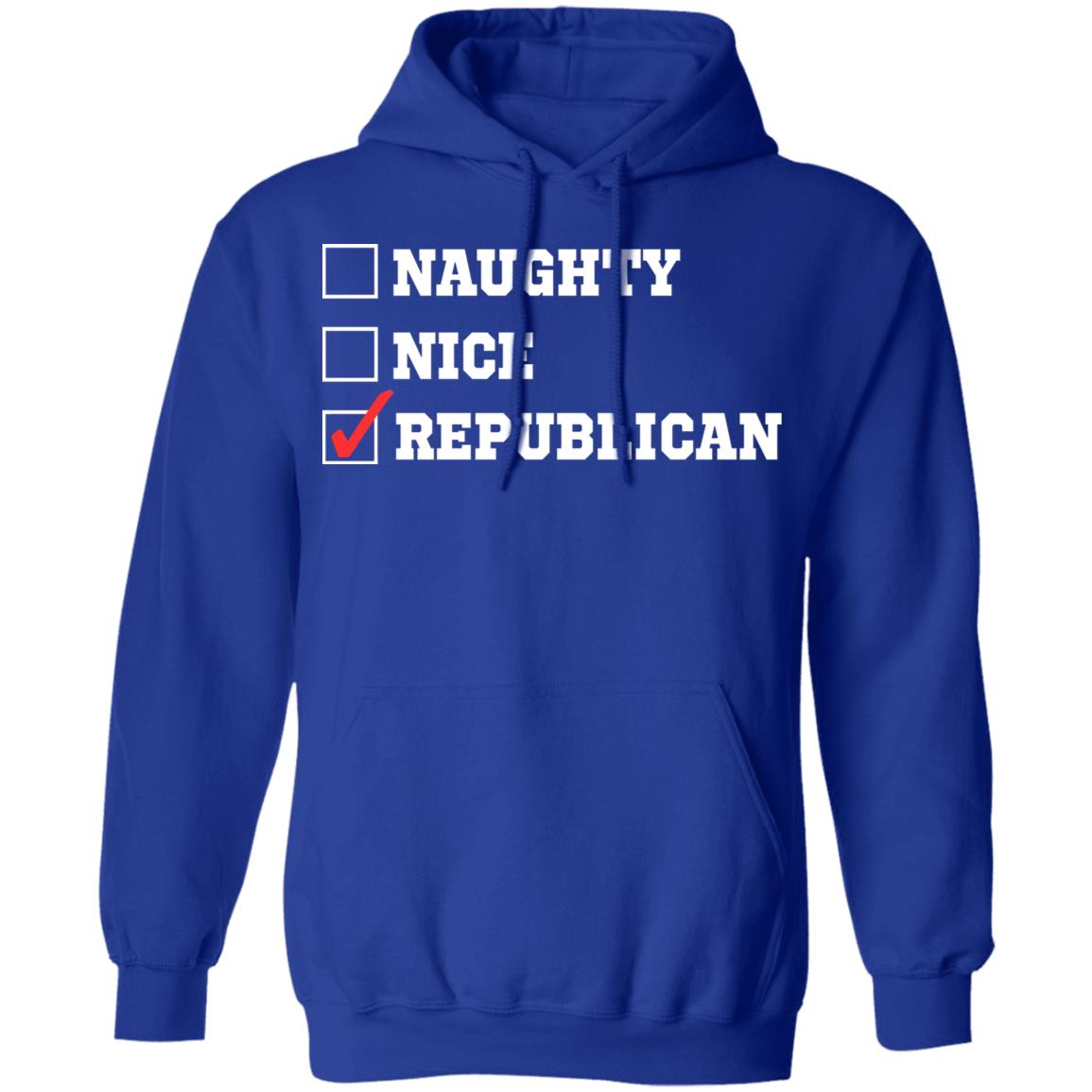 Naughty Nice Republican T-Shirt Trump Supporter Funny Republican T Shirt - Teechipus