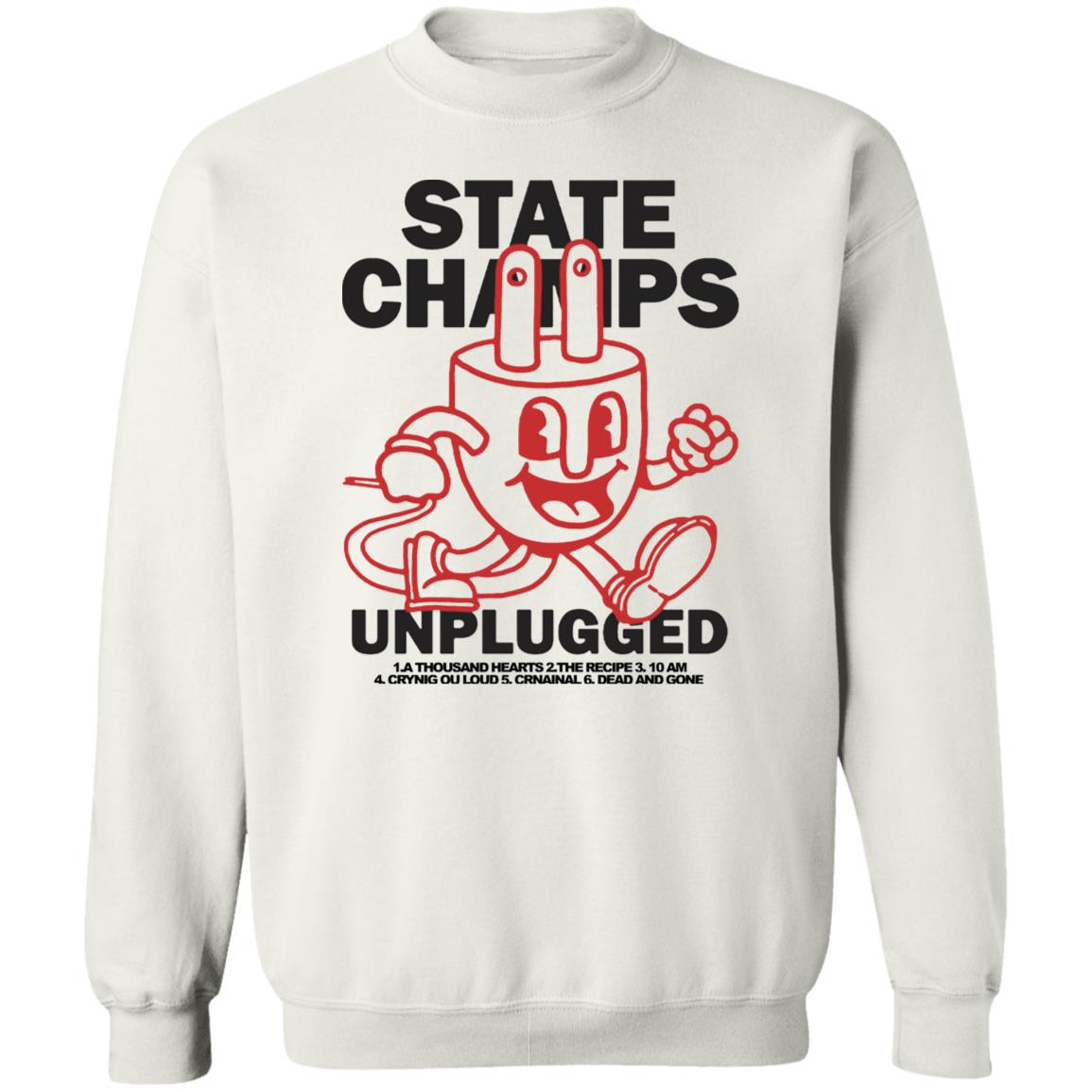 State Champs Merch Unplugged Hoodie Sweatshirt - Teechipus