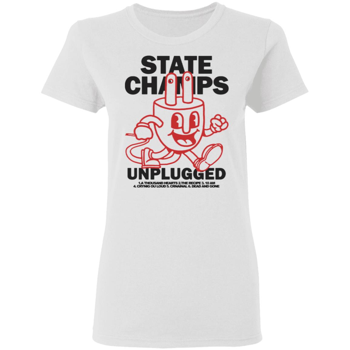 State Champs Merch Unplugged Hoodie Sweatshirt - Teechipus