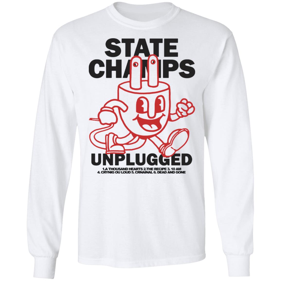 State Champs Merch Unplugged Hoodie Sweatshirt - Teechipus