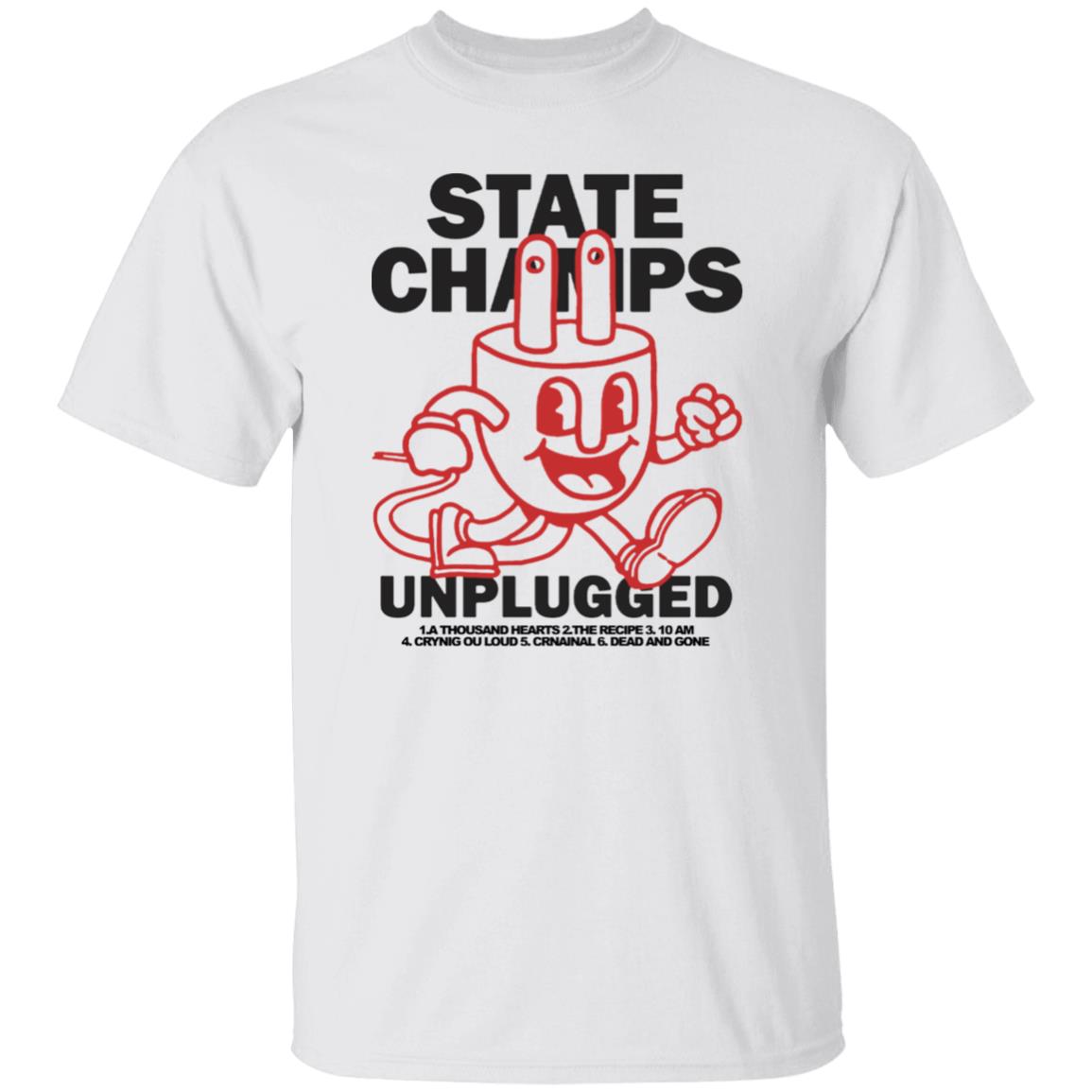 State Champs Merch Unplugged Hoodie Sweatshirt - Teechipus
