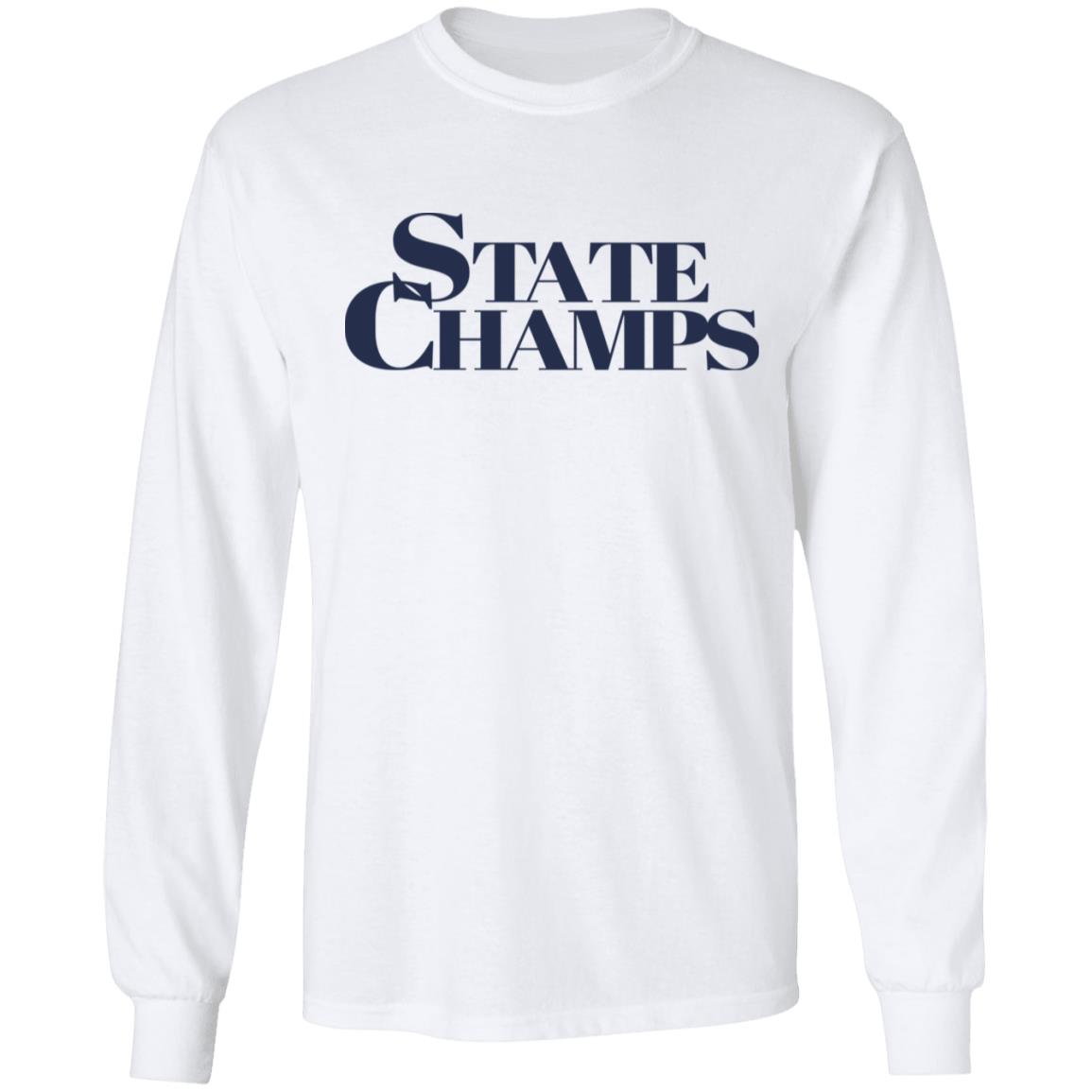 Limited Edition Logo Hoodie State Champs Merch - Teechipus