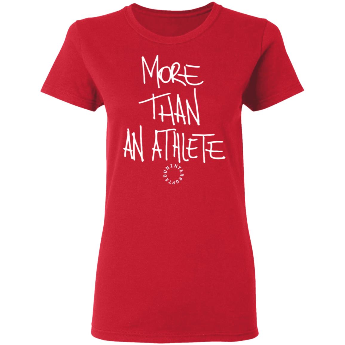 More Than An Athlete Hoodie sweatshirt - Teechipus