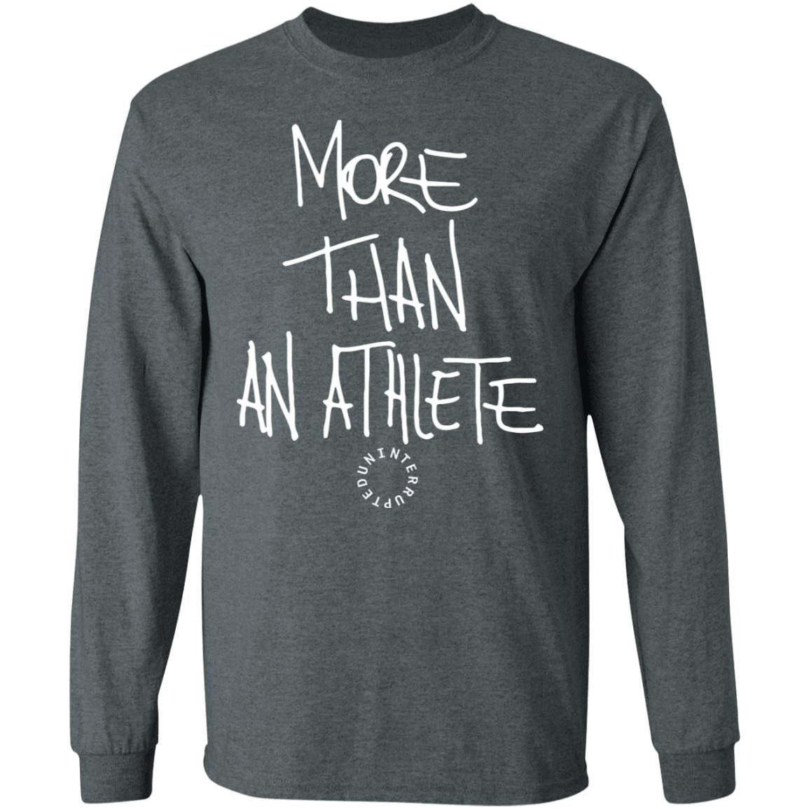 More Than An Athlete Hoodie sweatshirt - Teechipus