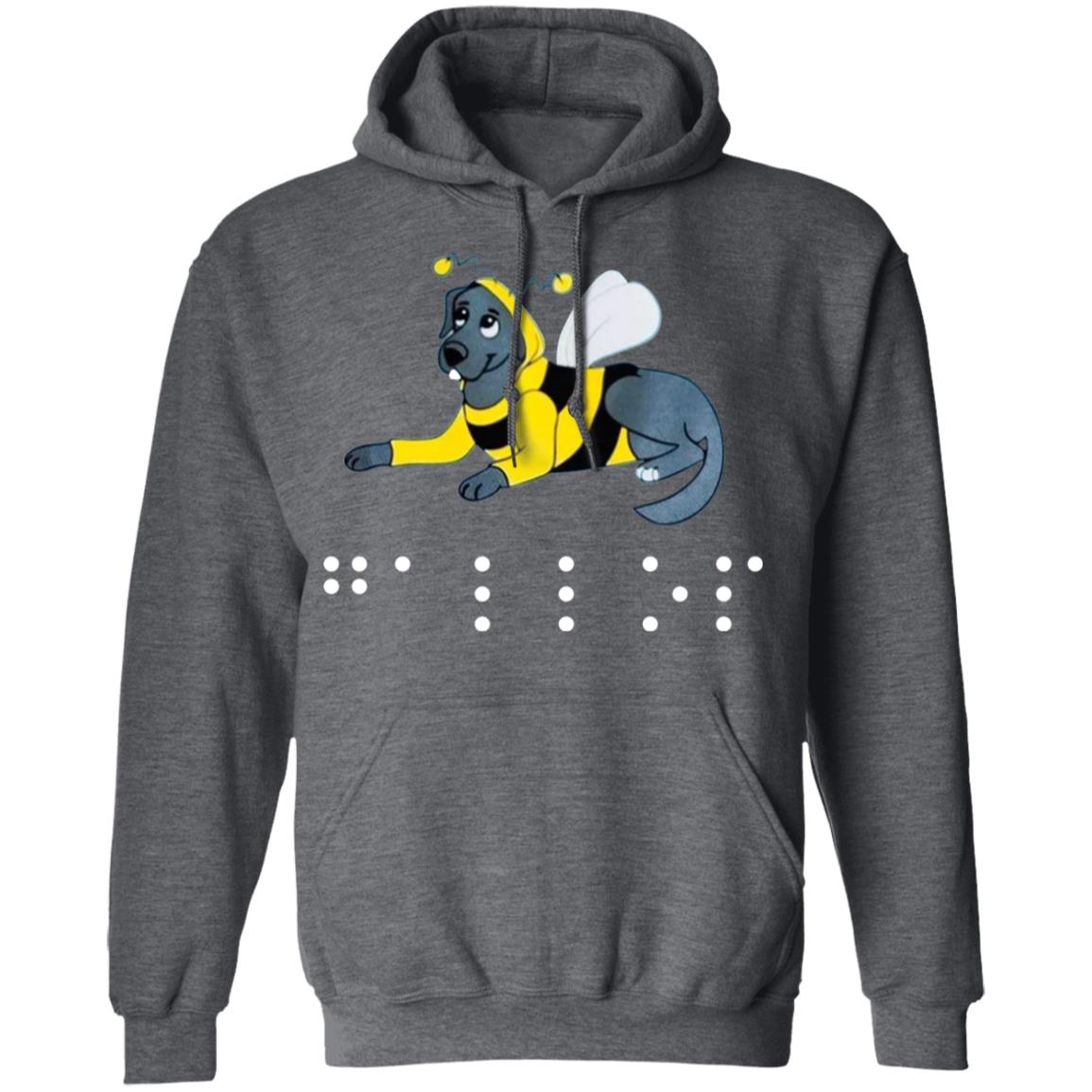Molly Burke 'Gallop Bee' Blue Hoodie Molly Burke Merch Gallop Bee Hoodie Sweatshirt - Teechipus