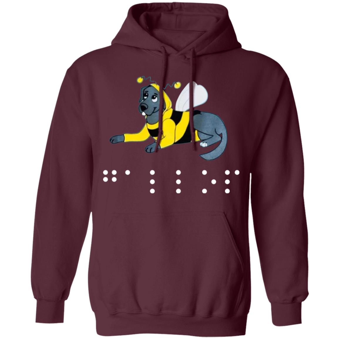 Molly Burke 'Gallop Bee' Blue Hoodie Molly Burke Merch Gallop Bee Hoodie Sweatshirt - Teechipus