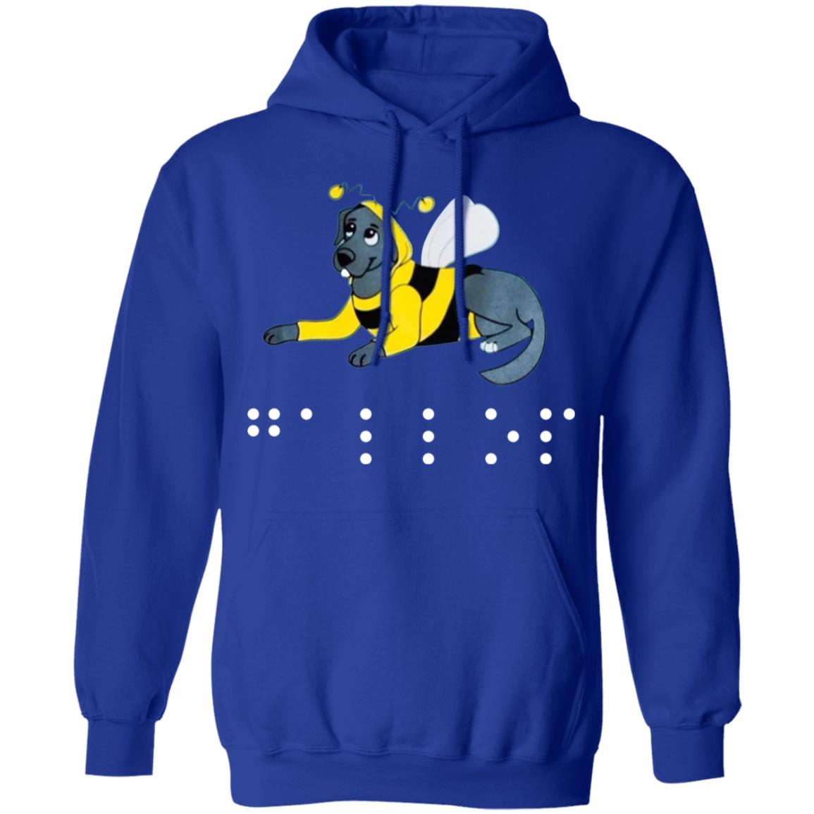 Molly Burke 'Gallop Bee' Blue Hoodie Molly Burke Merch Gallop Bee Hoodie Sweatshirt - Teechipus
