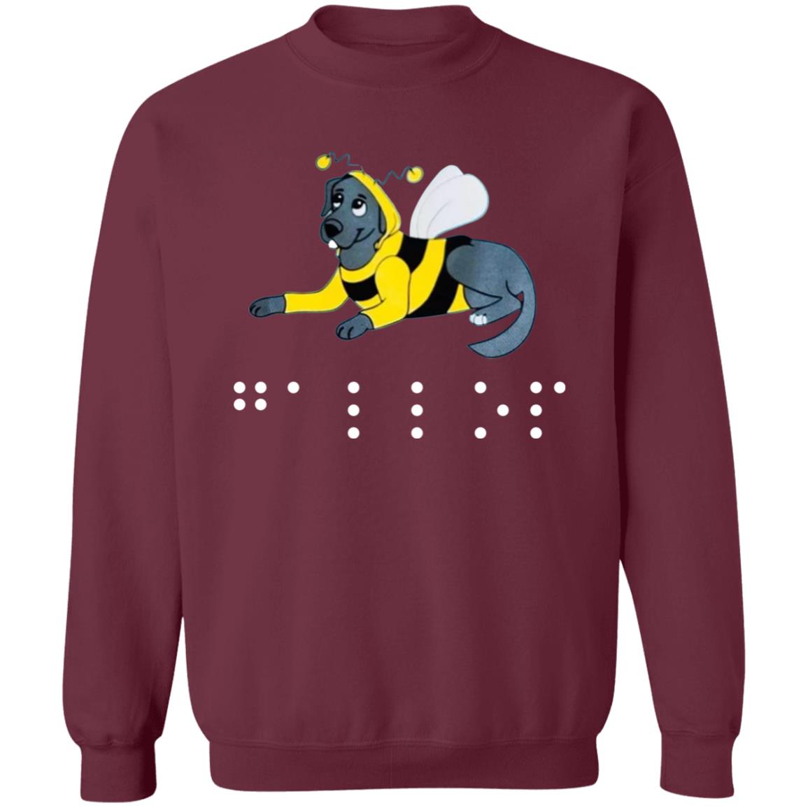 Molly Burke 'Gallop Bee' Blue Hoodie Molly Burke Merch Gallop Bee Hoodie Sweatshirt - Teechipus