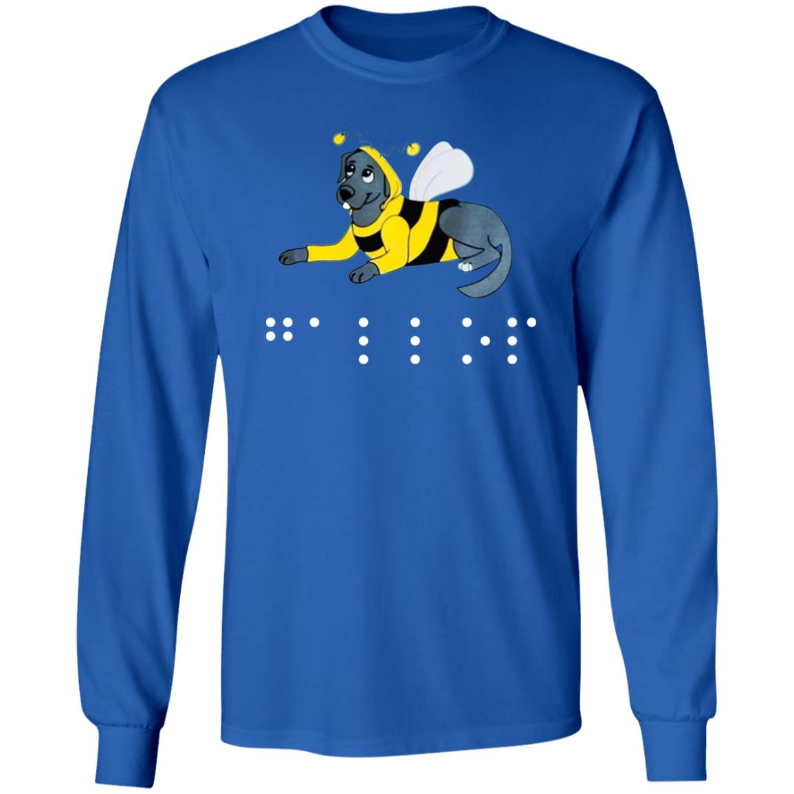 Molly Burke 'Gallop Bee' Blue Hoodie Molly Burke Merch Gallop Bee Hoodie Sweatshirt - Teechipus