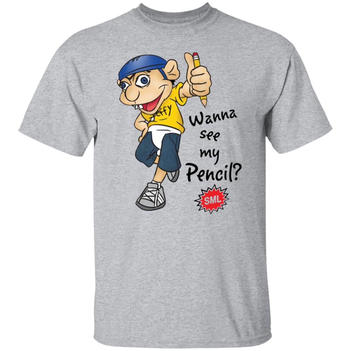 Jeffy Wanna See My Pencil - Funny Sml Character Essential Hoodie - Teechipus