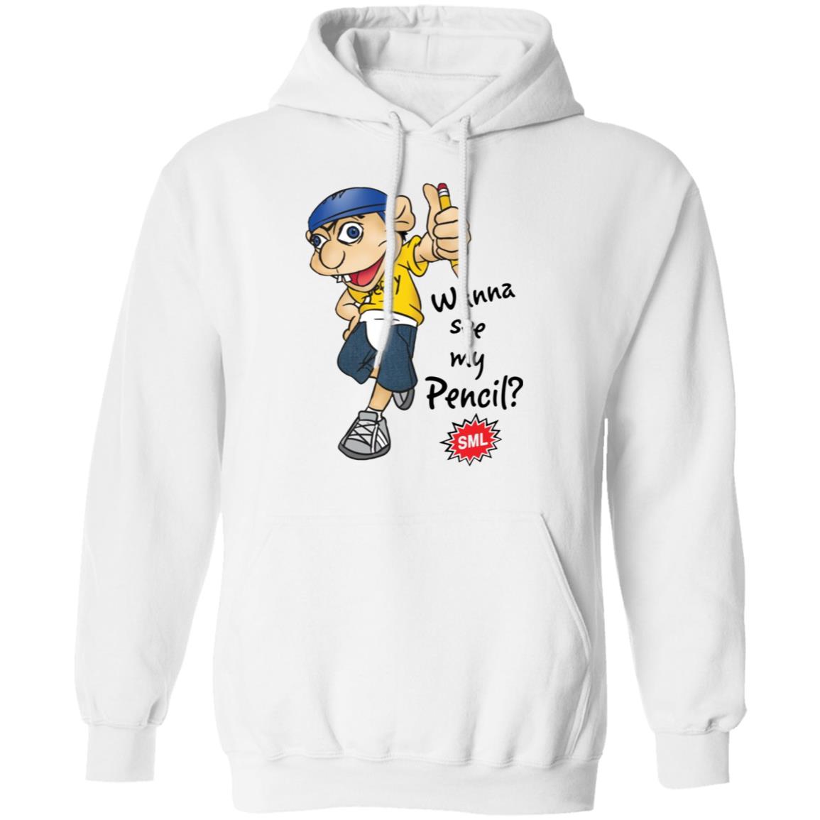 Jeffy Wanna See My Pencil - Funny Sml Character Essential Hoodie - Teechipus