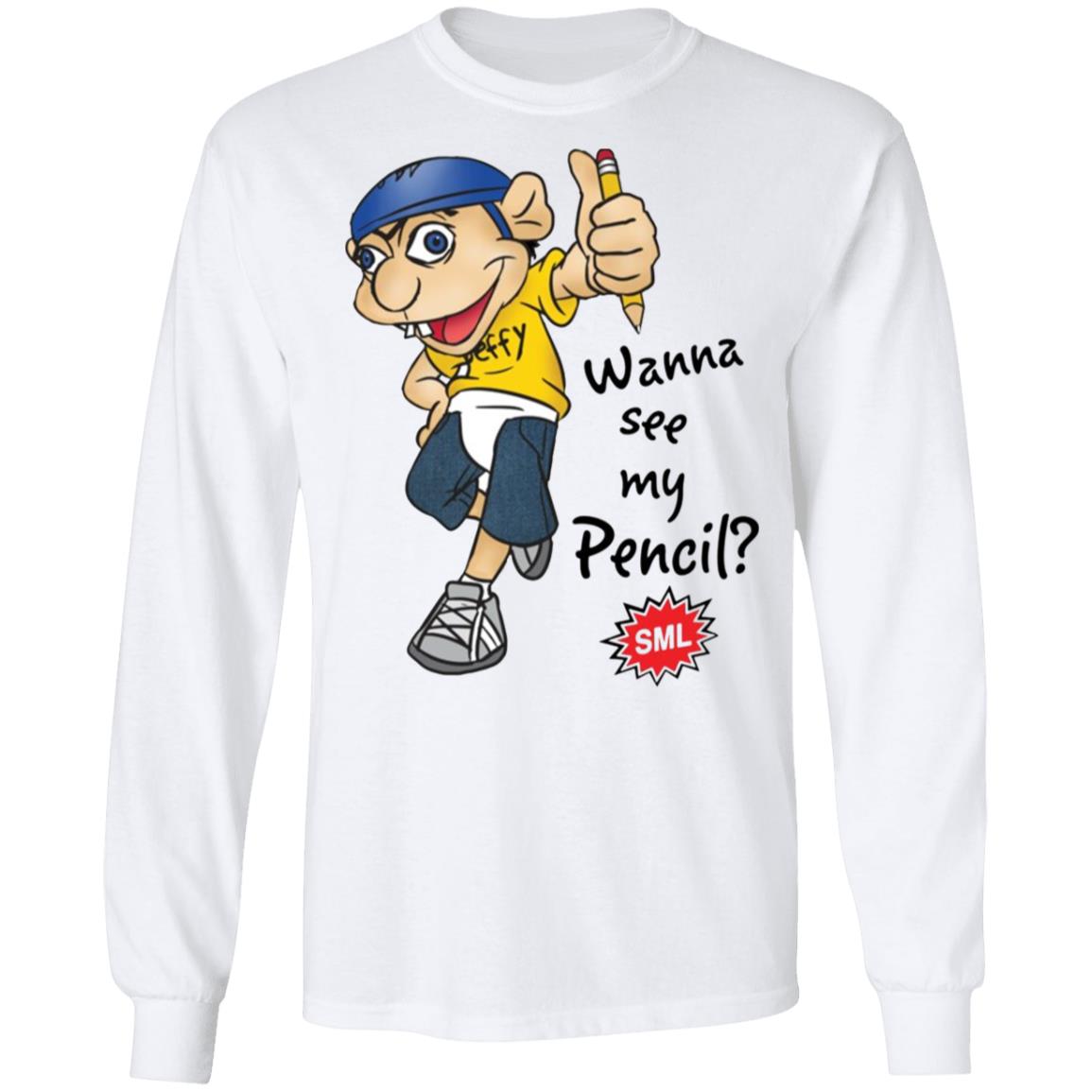 Jeffy Wanna See My Pencil - Funny Sml Character Essential Hoodie - Teechipus