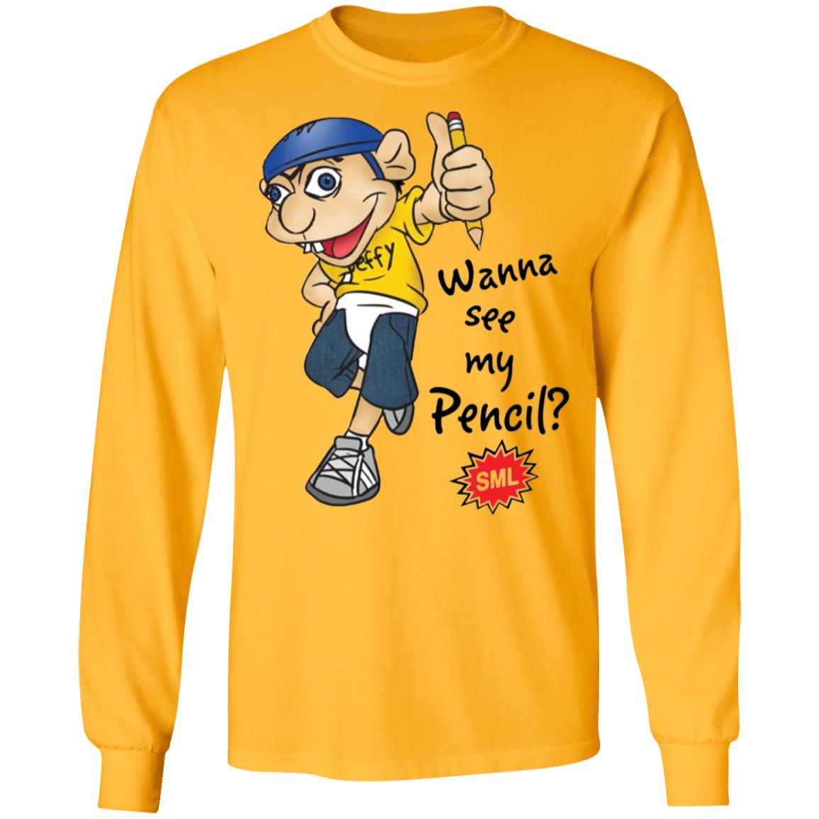 Jeffy Wanna See My Pencil - Funny Sml Character Essential Hoodie - Teechipus