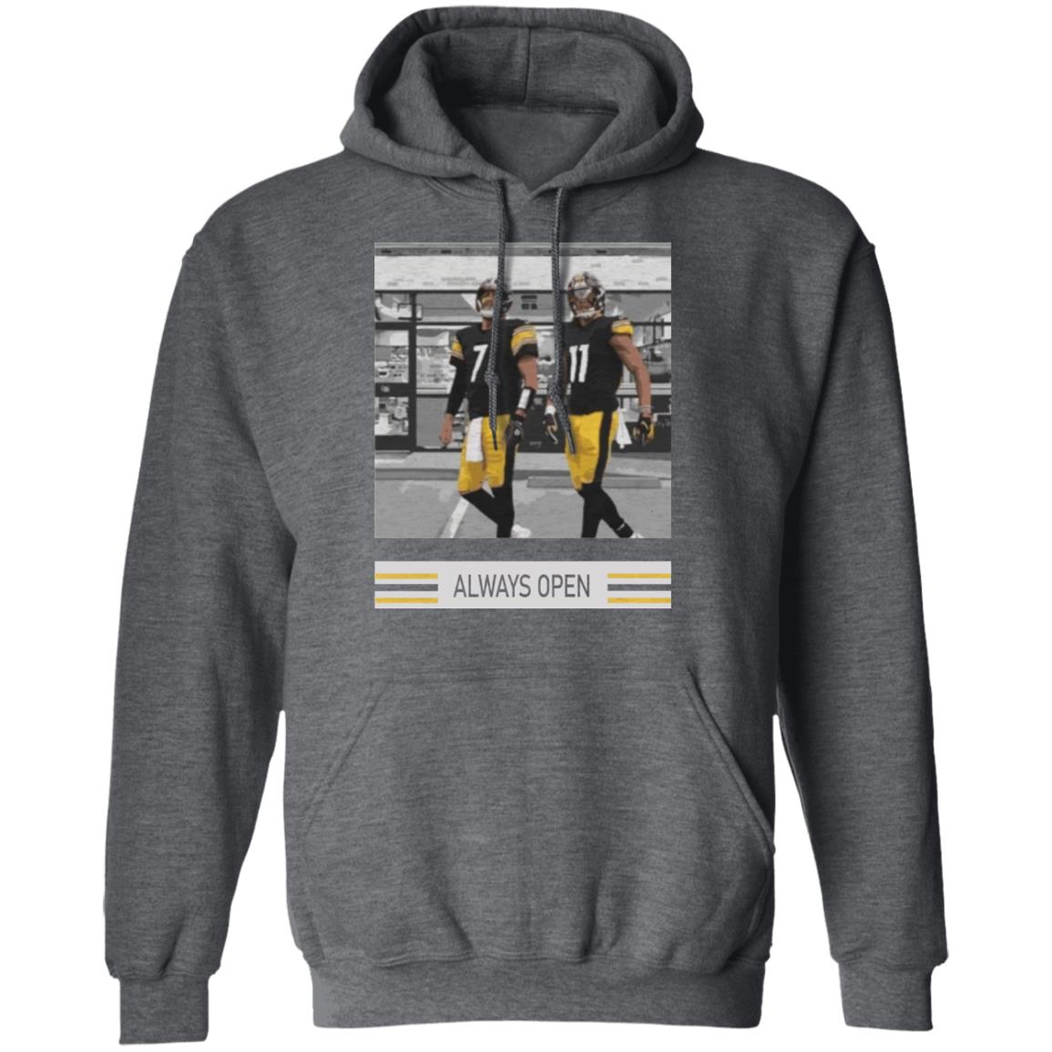 Chase Claypool Always Open Shirt Hoodie Sweatshirt - Teechipus