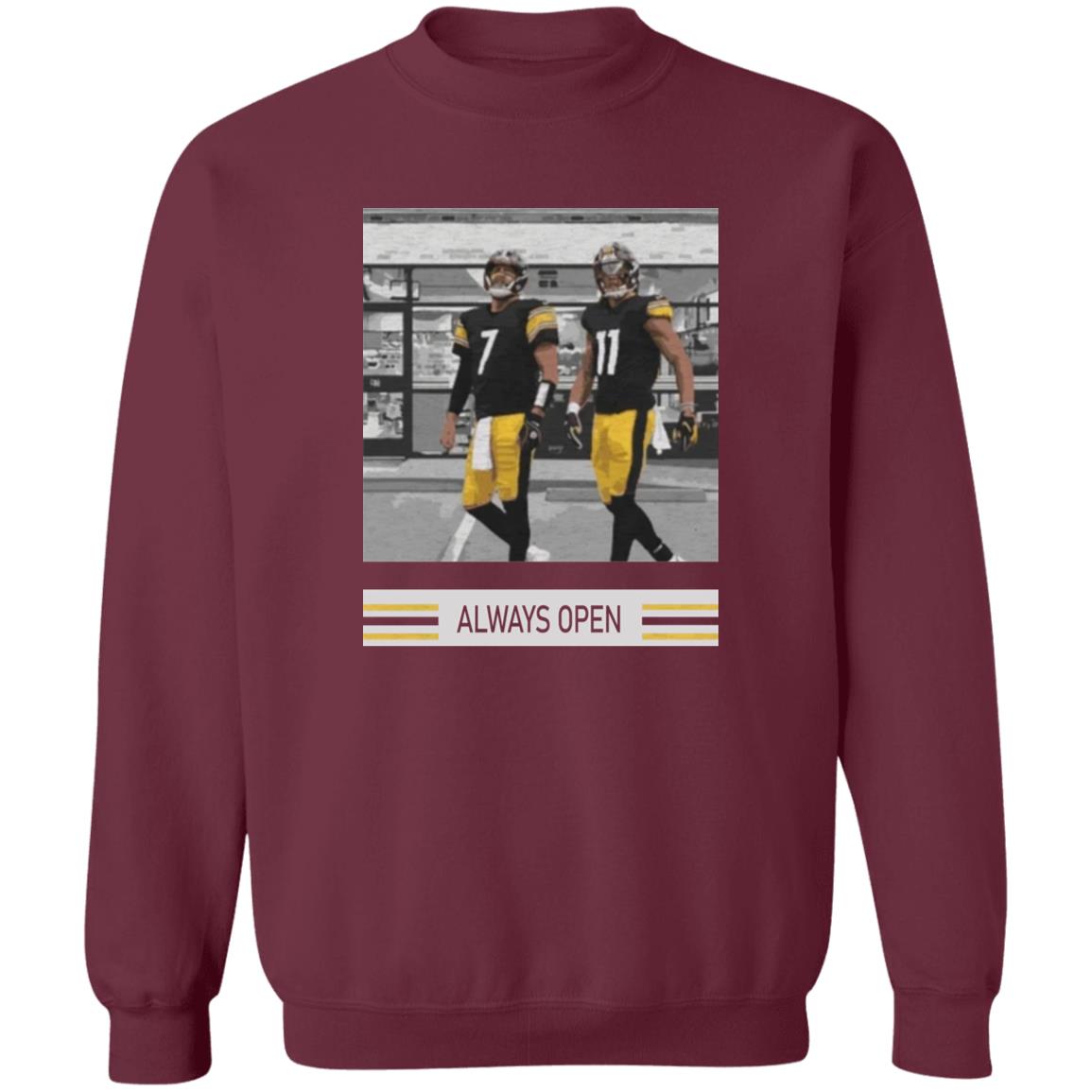 Chase Claypool Always Open Shirt Hoodie Sweatshirt - Teechipus