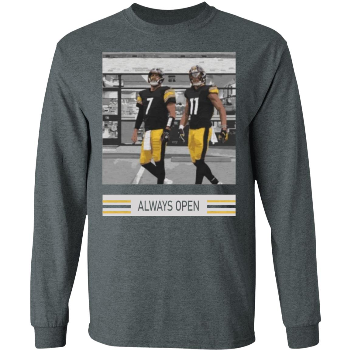 Chase Claypool Always Open Shirt Hoodie Sweatshirt - Teechipus