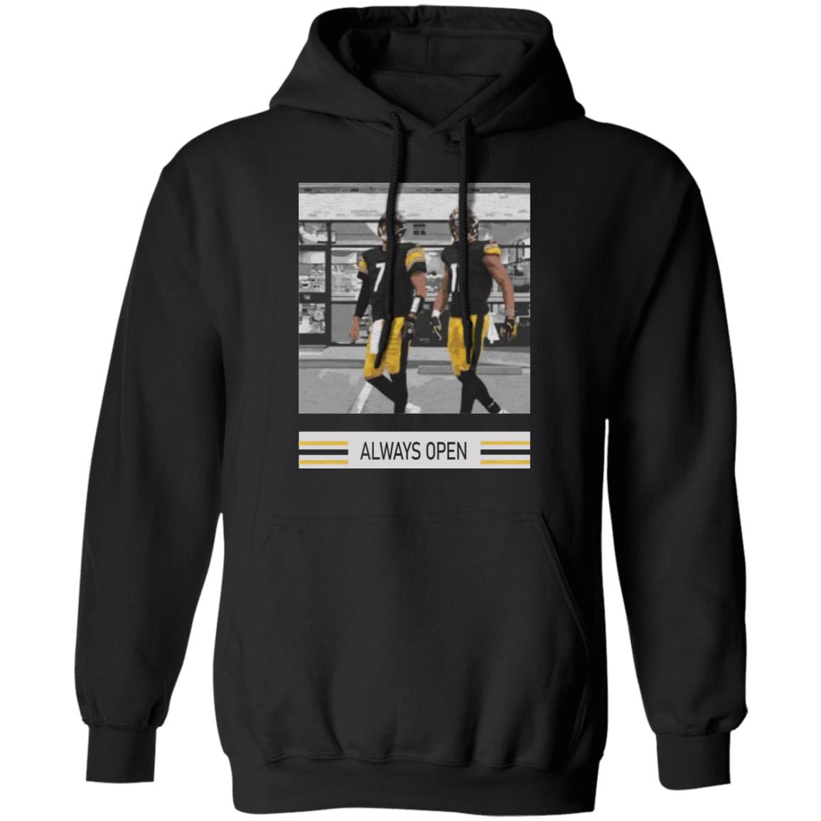 Chase Claypool Always Open Shirt Hoodie Sweatshirt - Teechipus