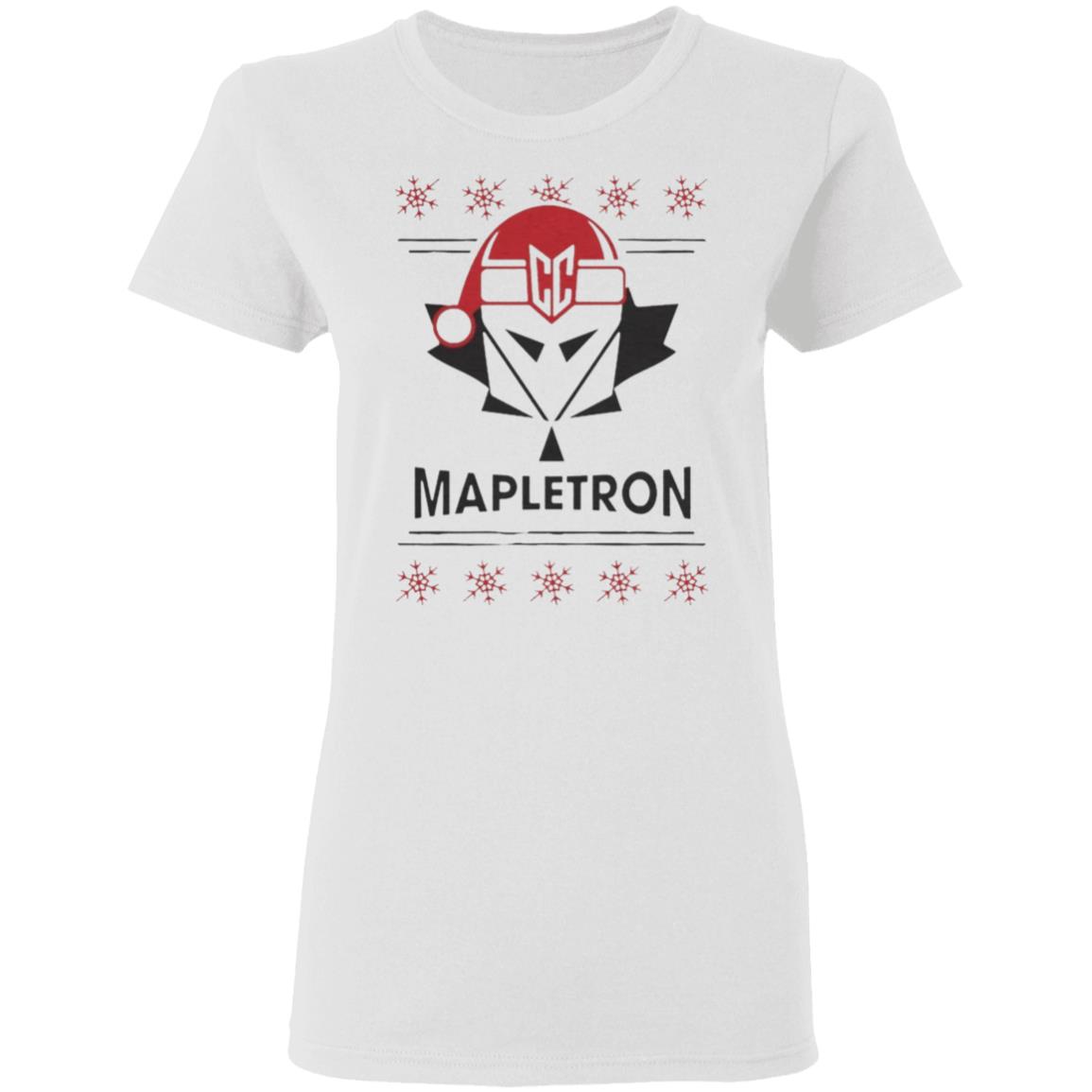 Chase Claypool Mapletron Xmas Shirt Hoodie Sweatshirt - Teechipus