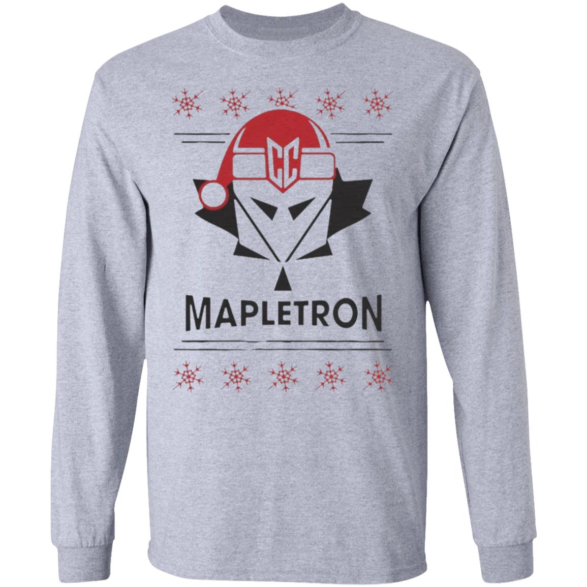 Chase Claypool Mapletron Xmas Shirt Hoodie Sweatshirt - Teechipus