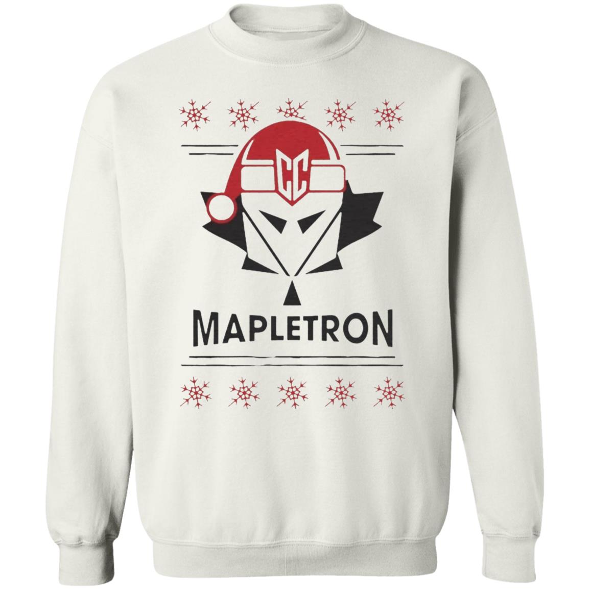 Chase Claypool Mapletron Xmas Shirt Hoodie Sweatshirt - Teechipus