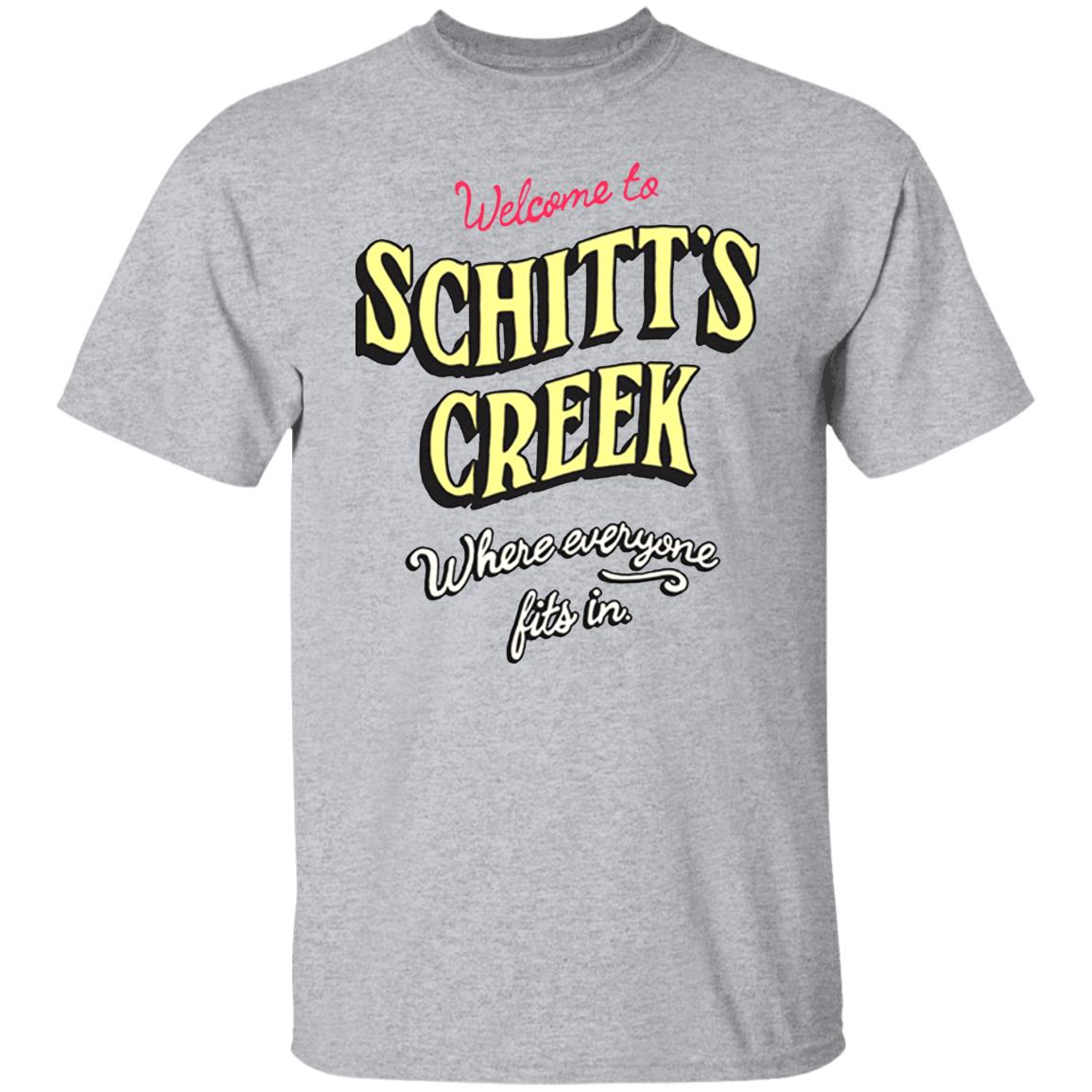 Welcome Sign Unisex T-Shirt shitts creek Shirt Hoodie Sweatshirt - Teechipus