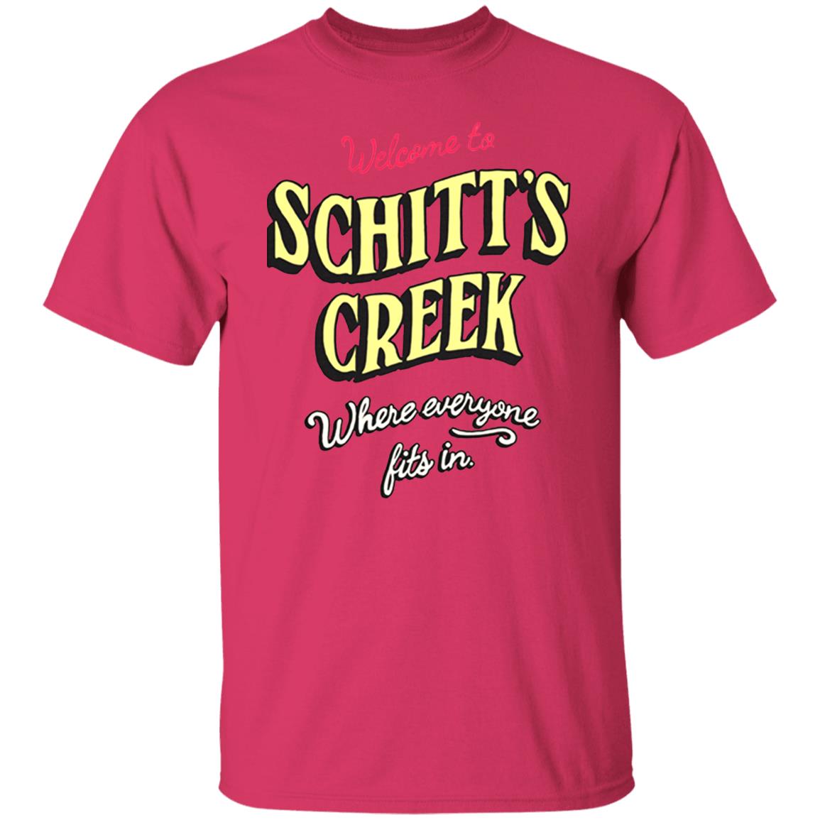 Welcome Sign Unisex T-Shirt shitts creek Shirt Hoodie Sweatshirt - Teechipus