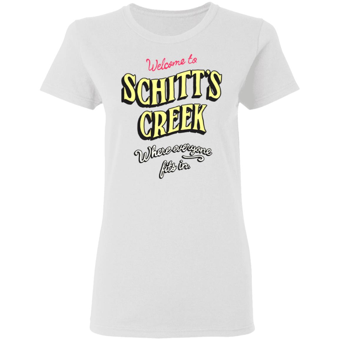 Welcome Sign Unisex T-Shirt shitts creek Shirt Hoodie Sweatshirt - Teechipus