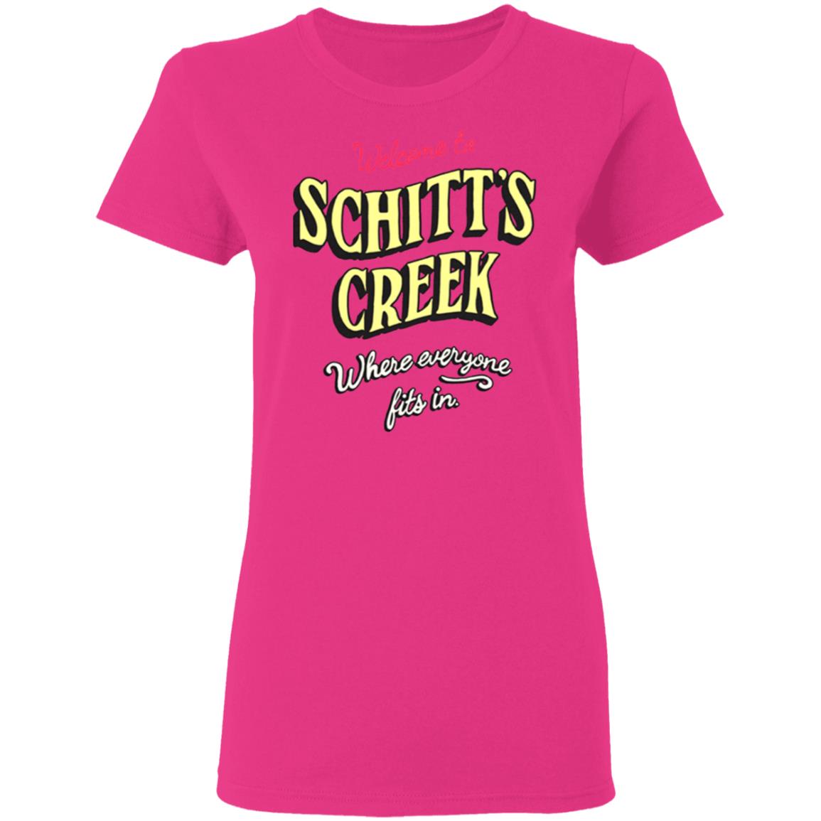 Welcome Sign Unisex T-Shirt shitts creek Shirt Hoodie Sweatshirt - Teechipus