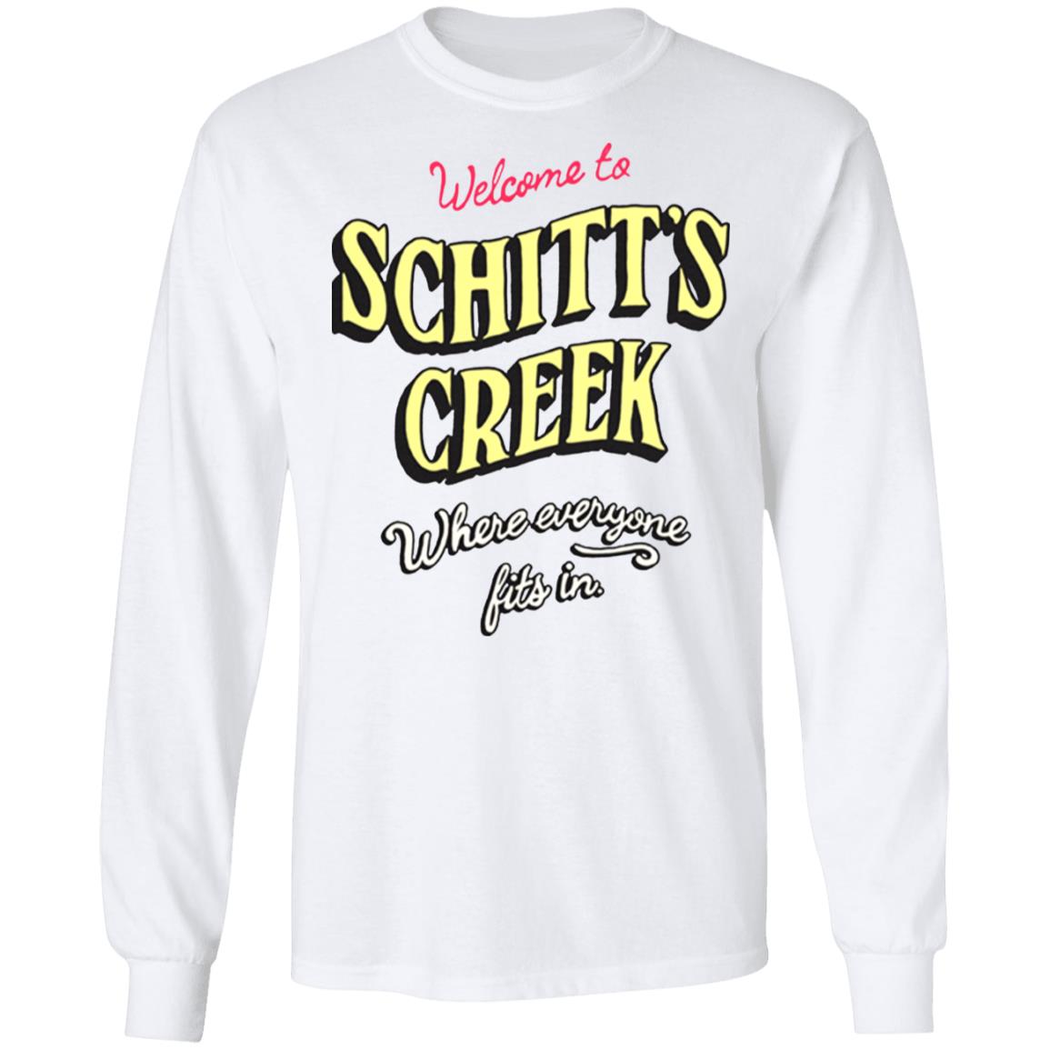 Welcome Sign Unisex T-Shirt shitts creek Shirt Hoodie Sweatshirt - Teechipus