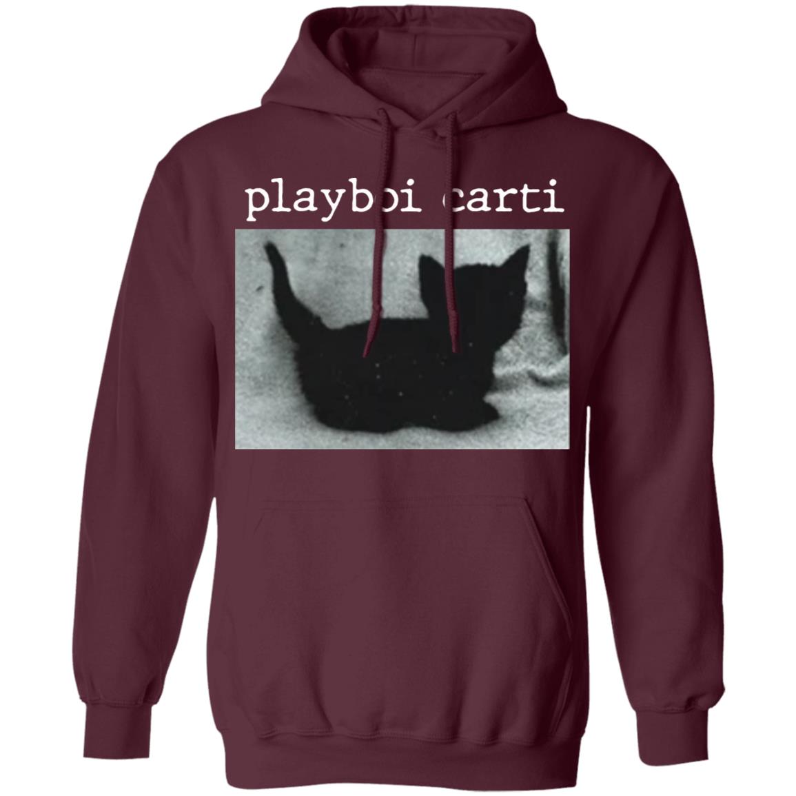 Playboi Carti Merch Black Cat Shirt Playboi Carti Merch Black Cat Hoodie - Teechipus
